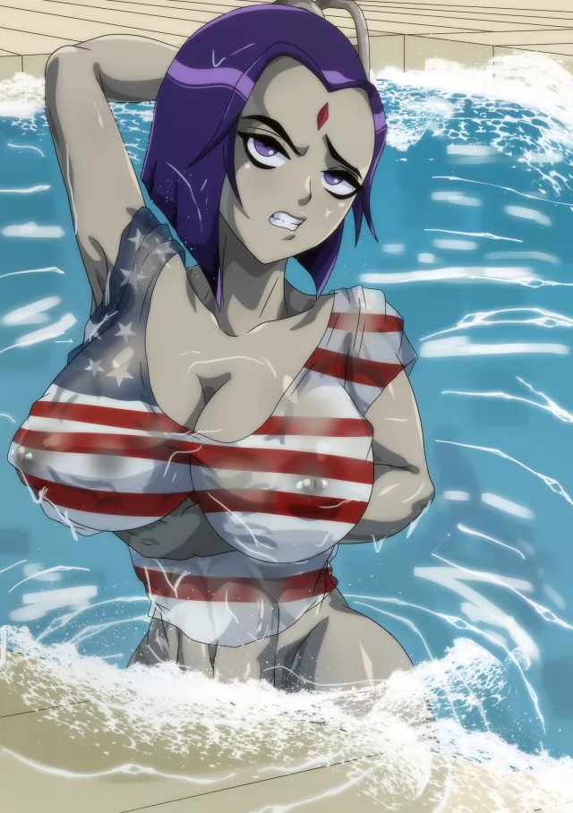 Raven Happy Fourth Of July (Okumaro Art ) [DC]