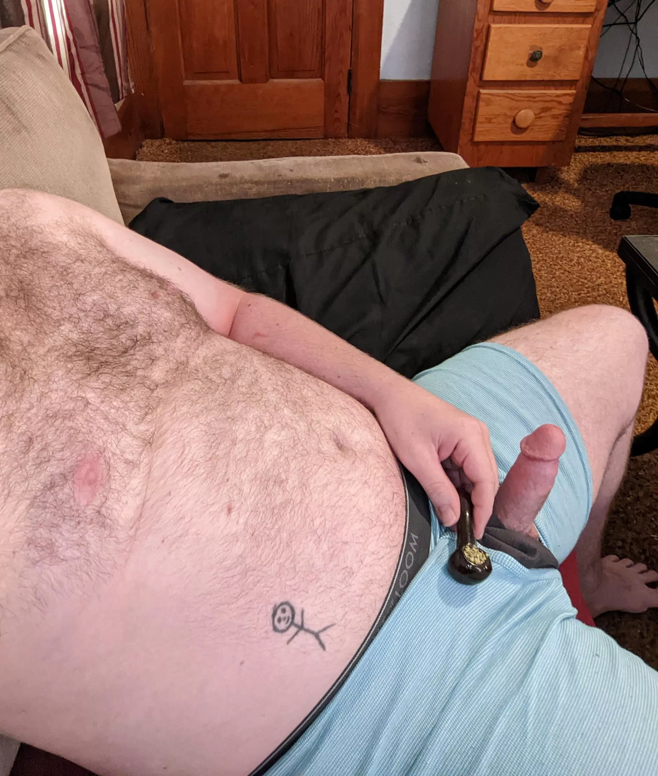 weed out, dick out [m]