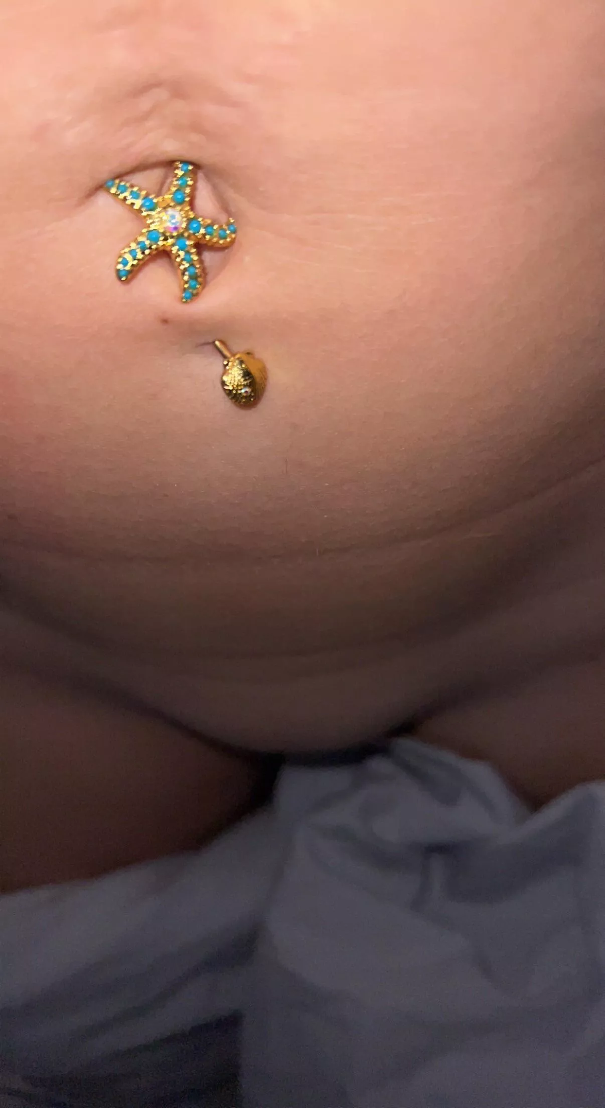 I got a new belly ring