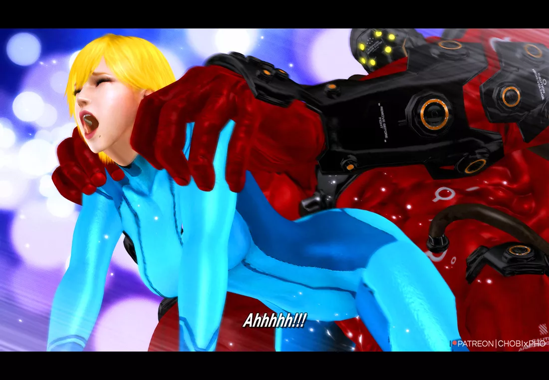 Ridley's Experiments: Short-Hair Samus fucked by Gigas (CHOBIxPHO)