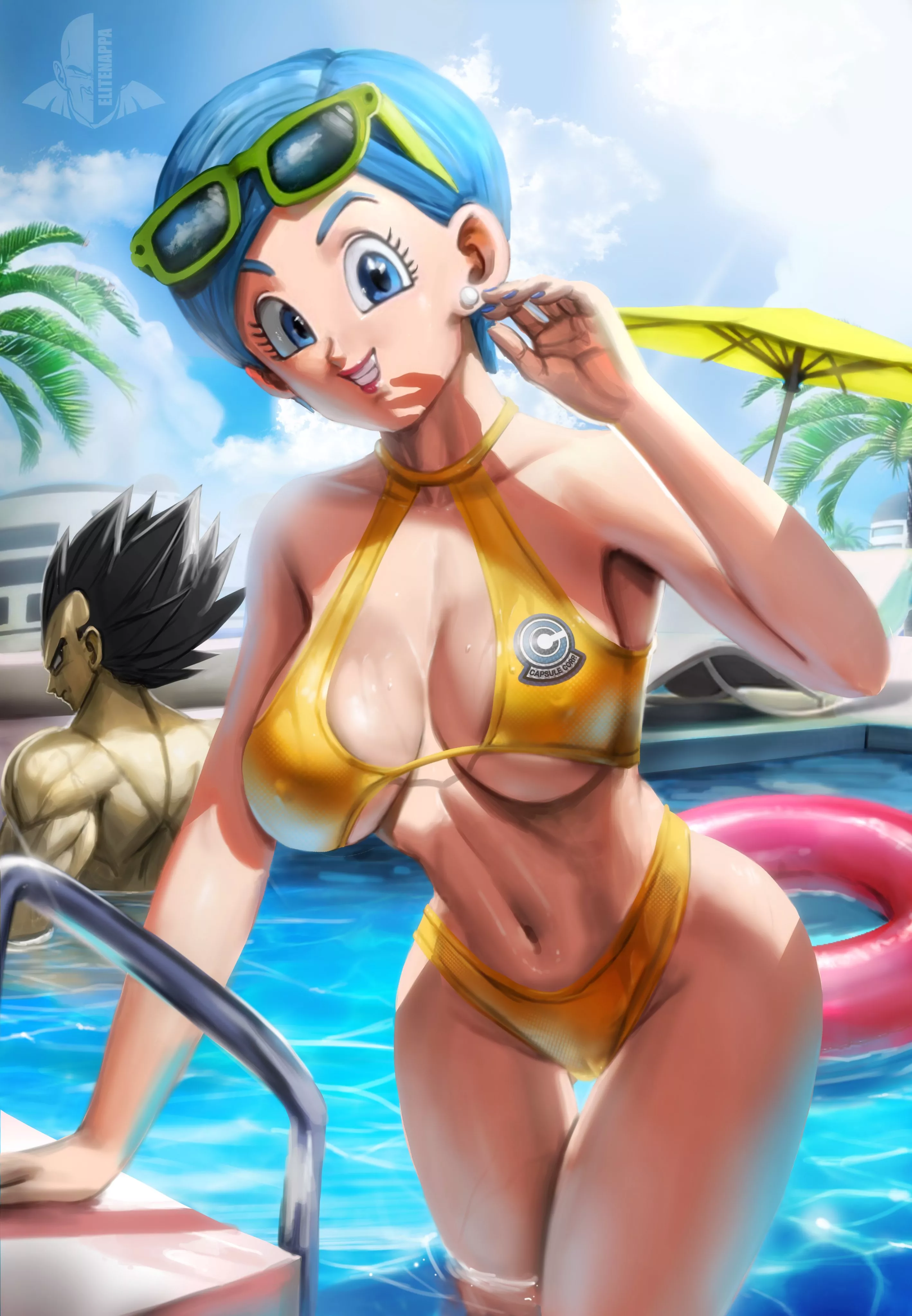 Bikini Bulma (Elitenappa) [Dragon Ball]