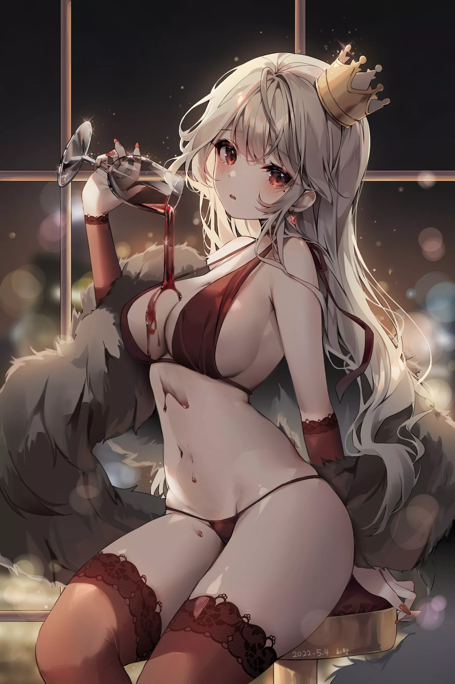 Silver hair Cutie [Original]