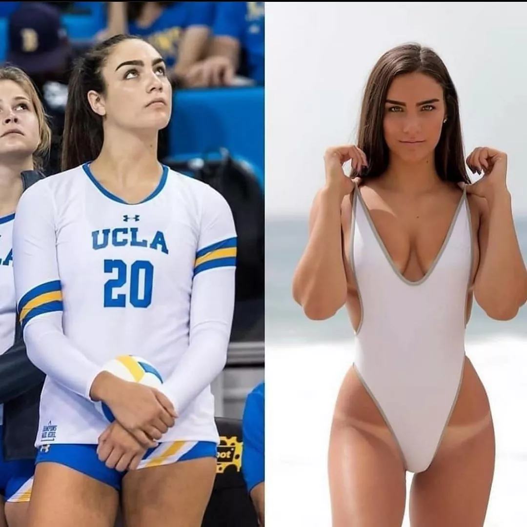 UCLA Volleyballer Jkaie Robbins