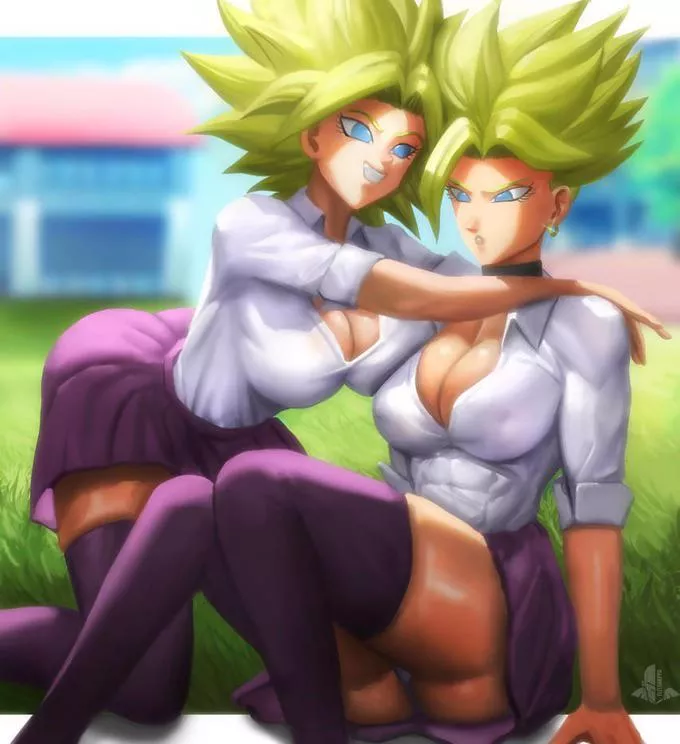 Saiyan schoolgirls (Elitenappa)