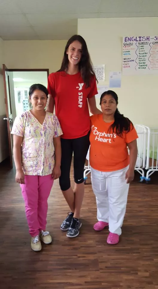 Tall girl in Guatemala