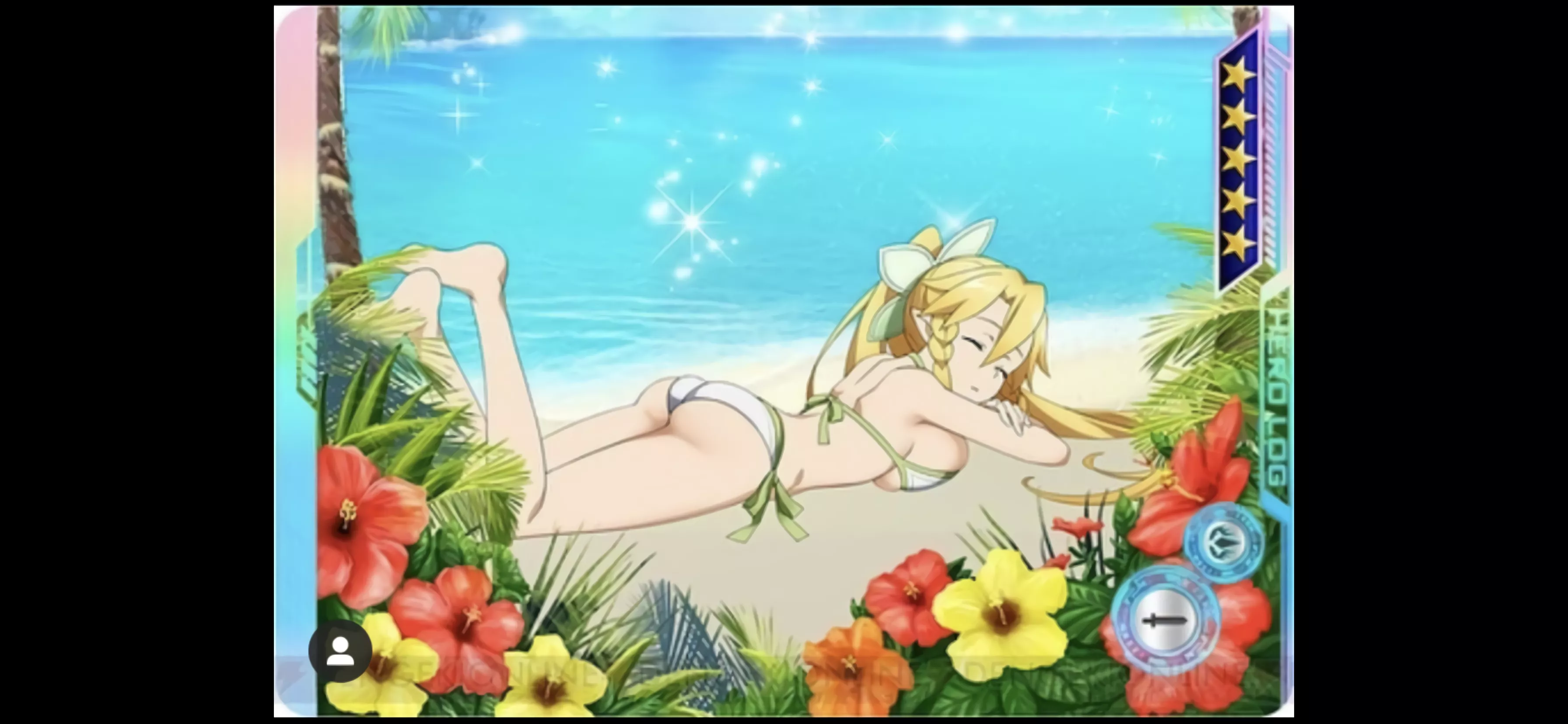 Does anybody have this full clean art of Leafa? I believe is from Code Register.