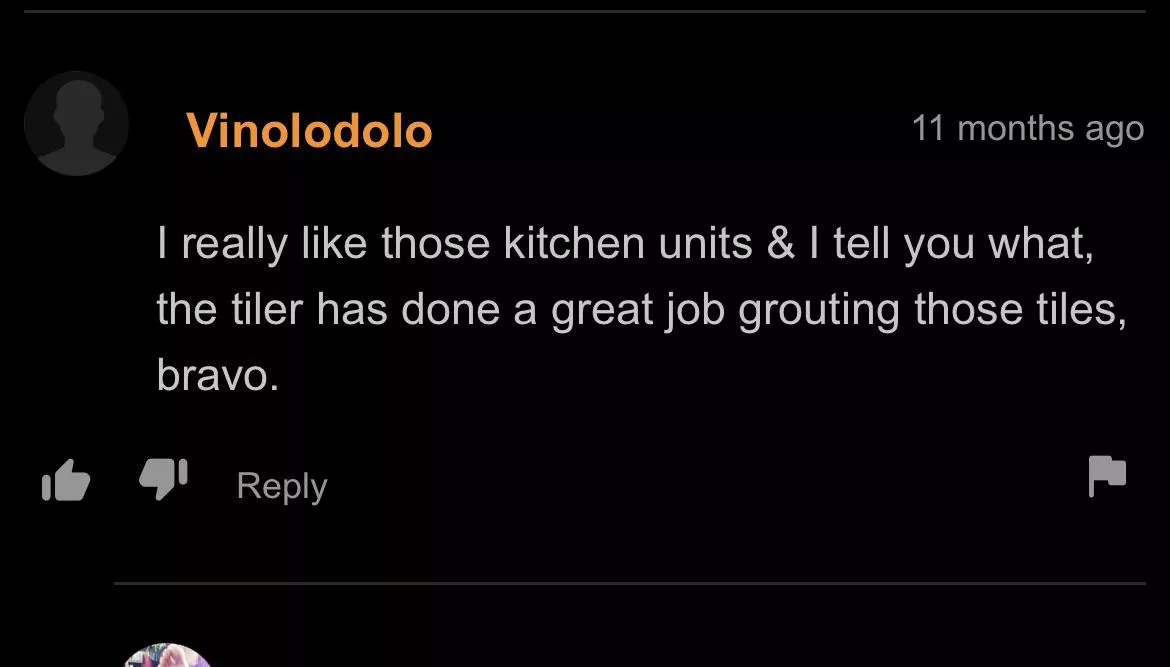 Kitchen units were great tbh