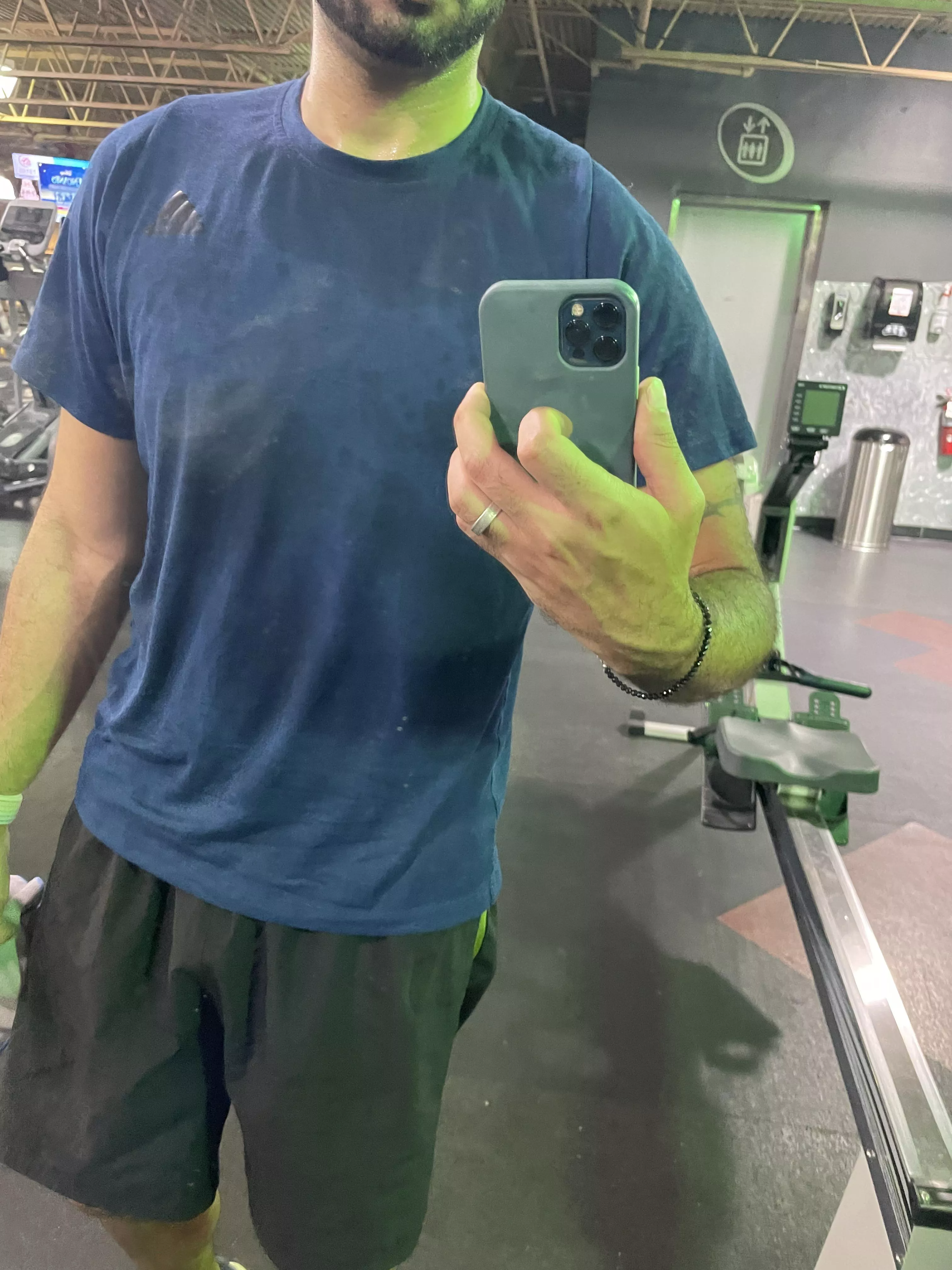 Gaymer getting fit in Houston!