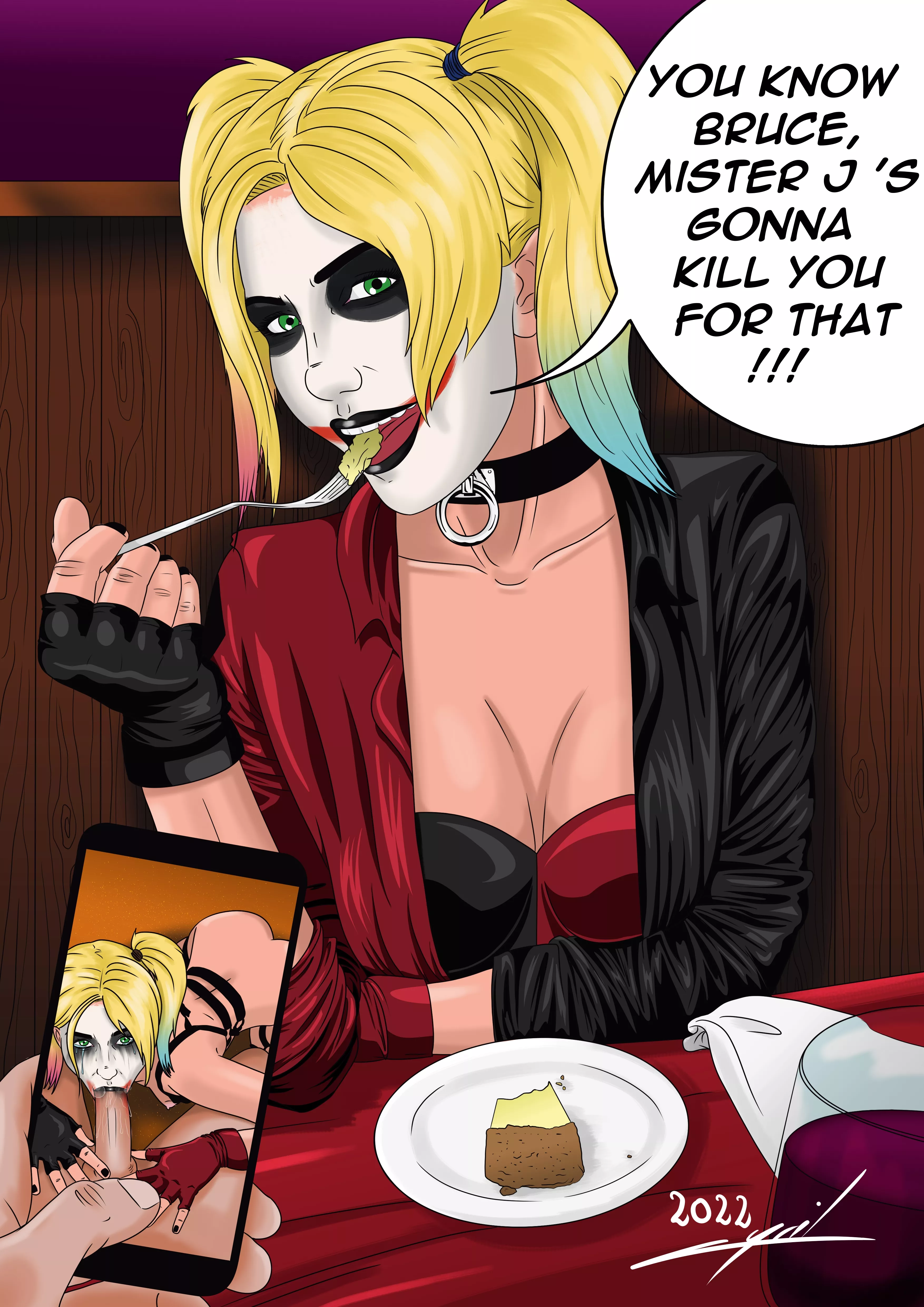 Harley on a Date (CyrilGuiraud) [Batman]