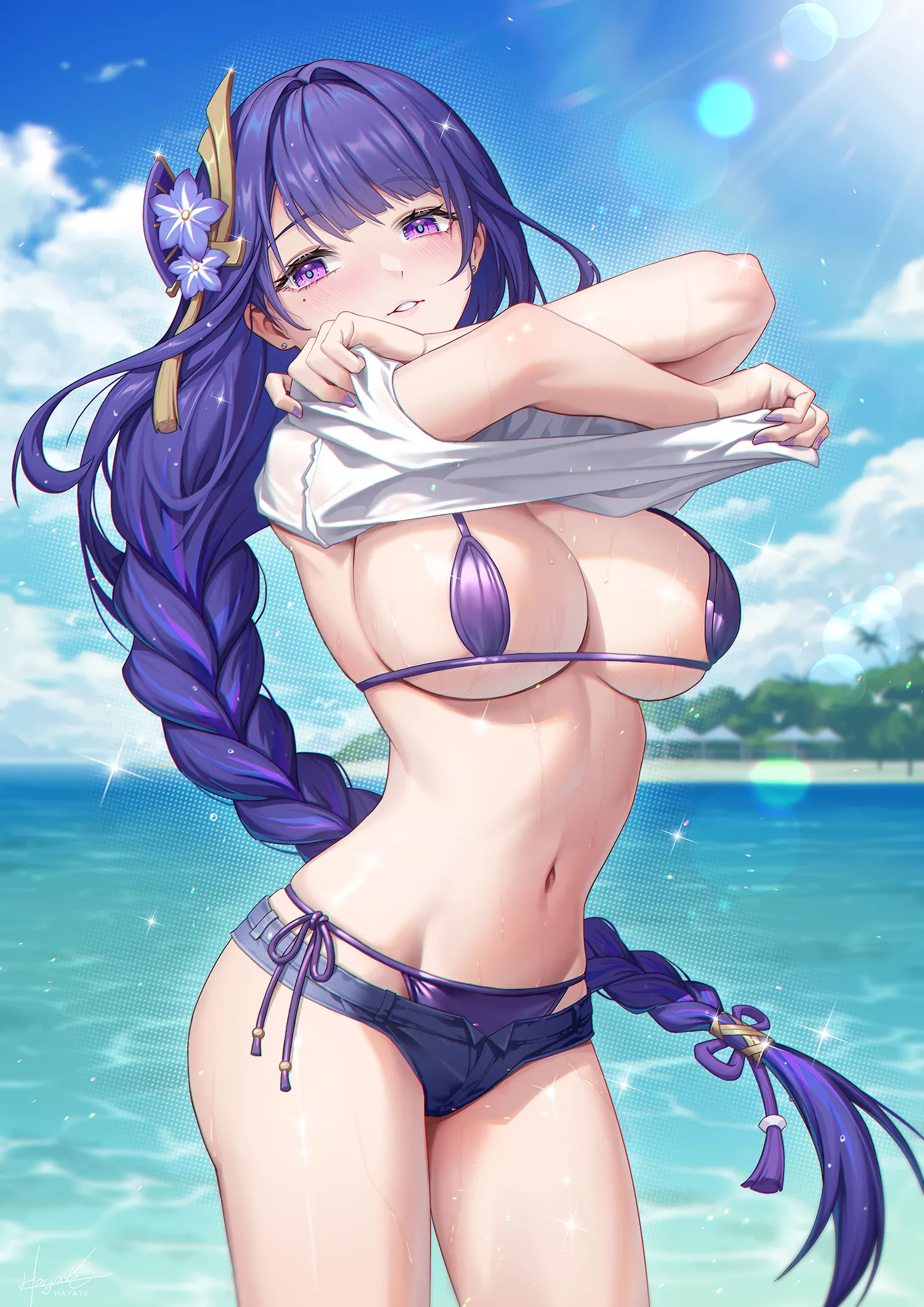 Swimsuit under the clothes [Genshin Impact]