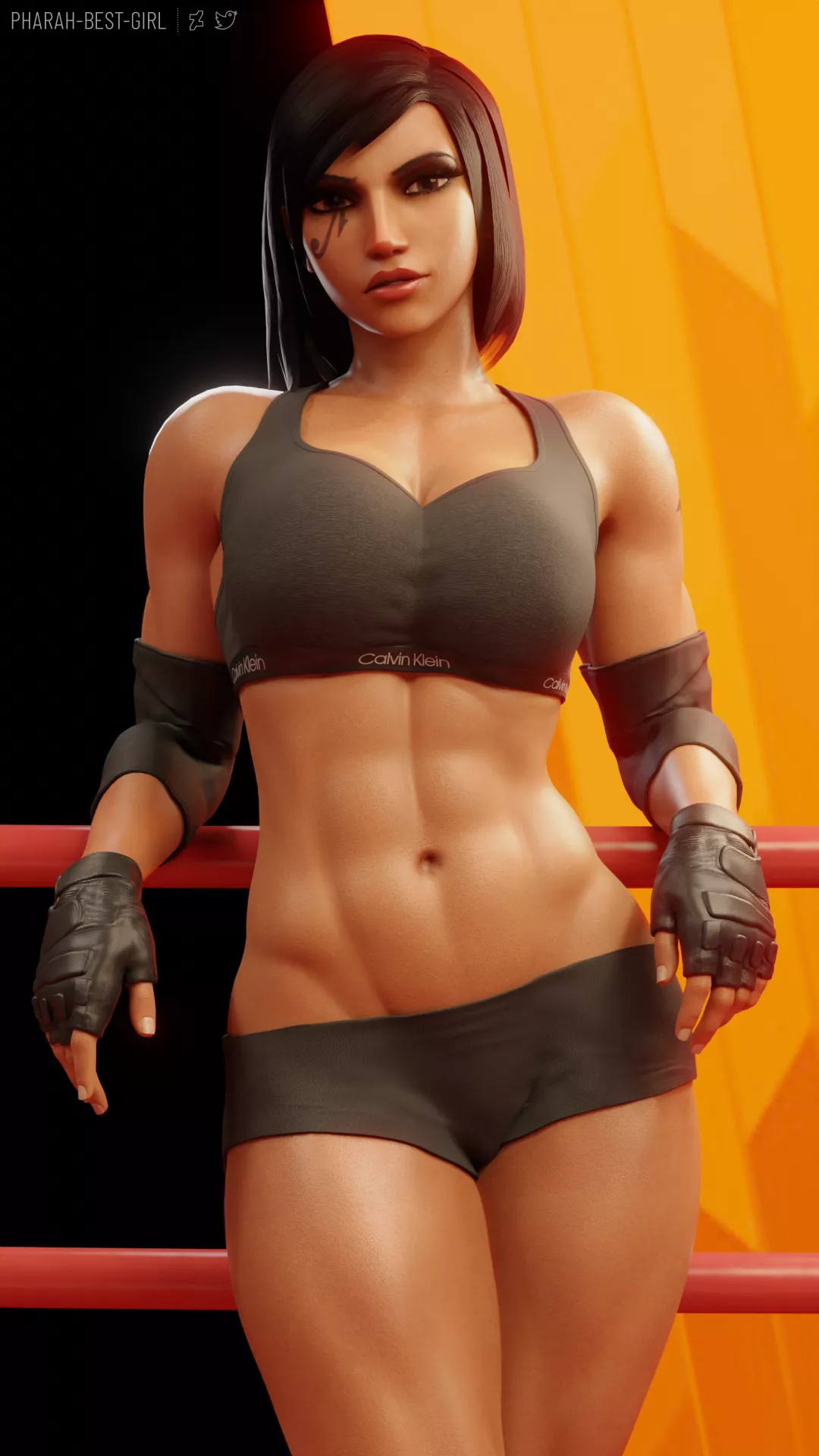 Pharah in the ring (pharah-best-girl)[Overwatch]