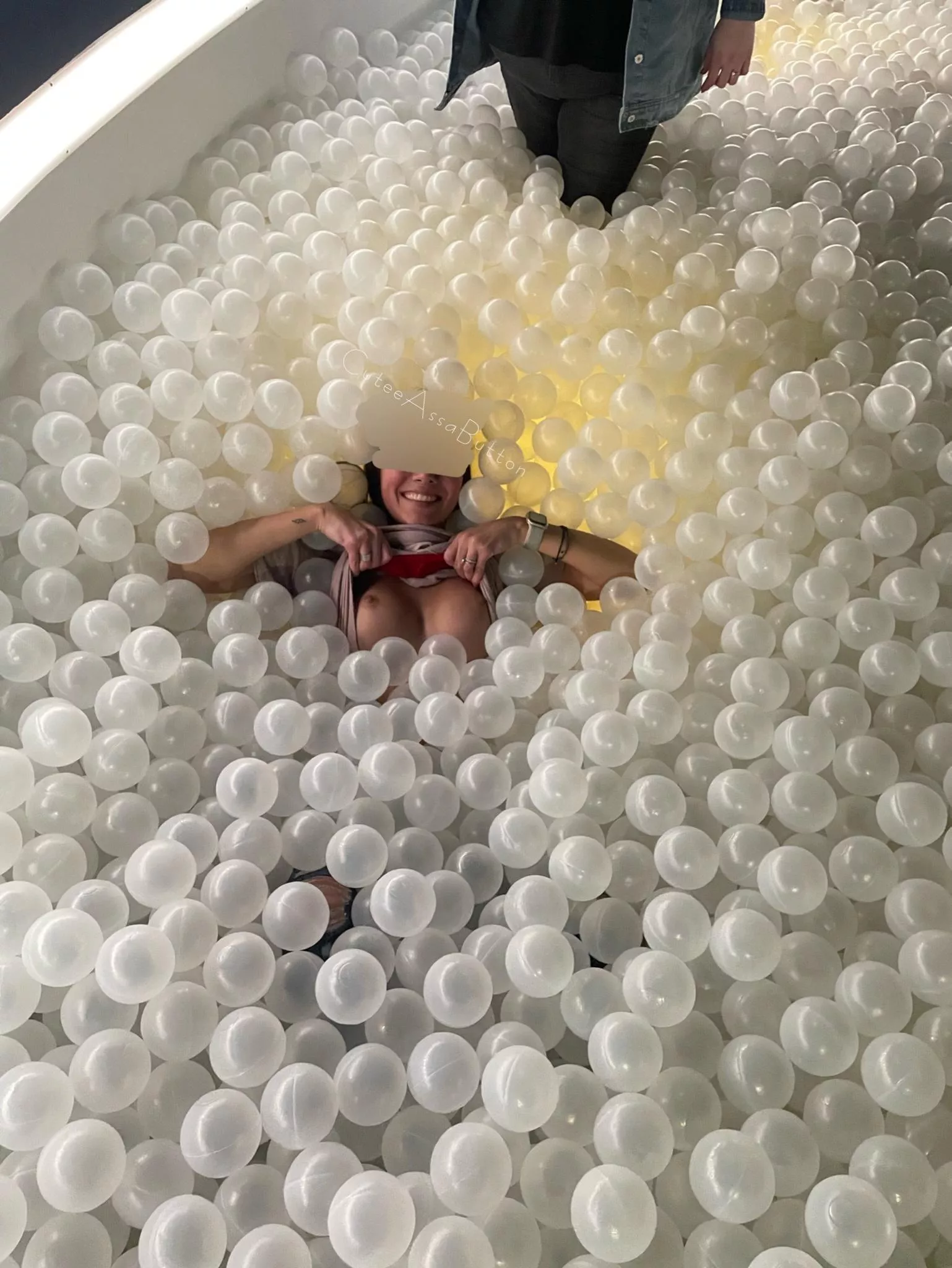 Adult ball pit.