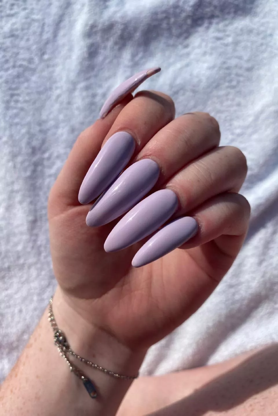 Long and lilac