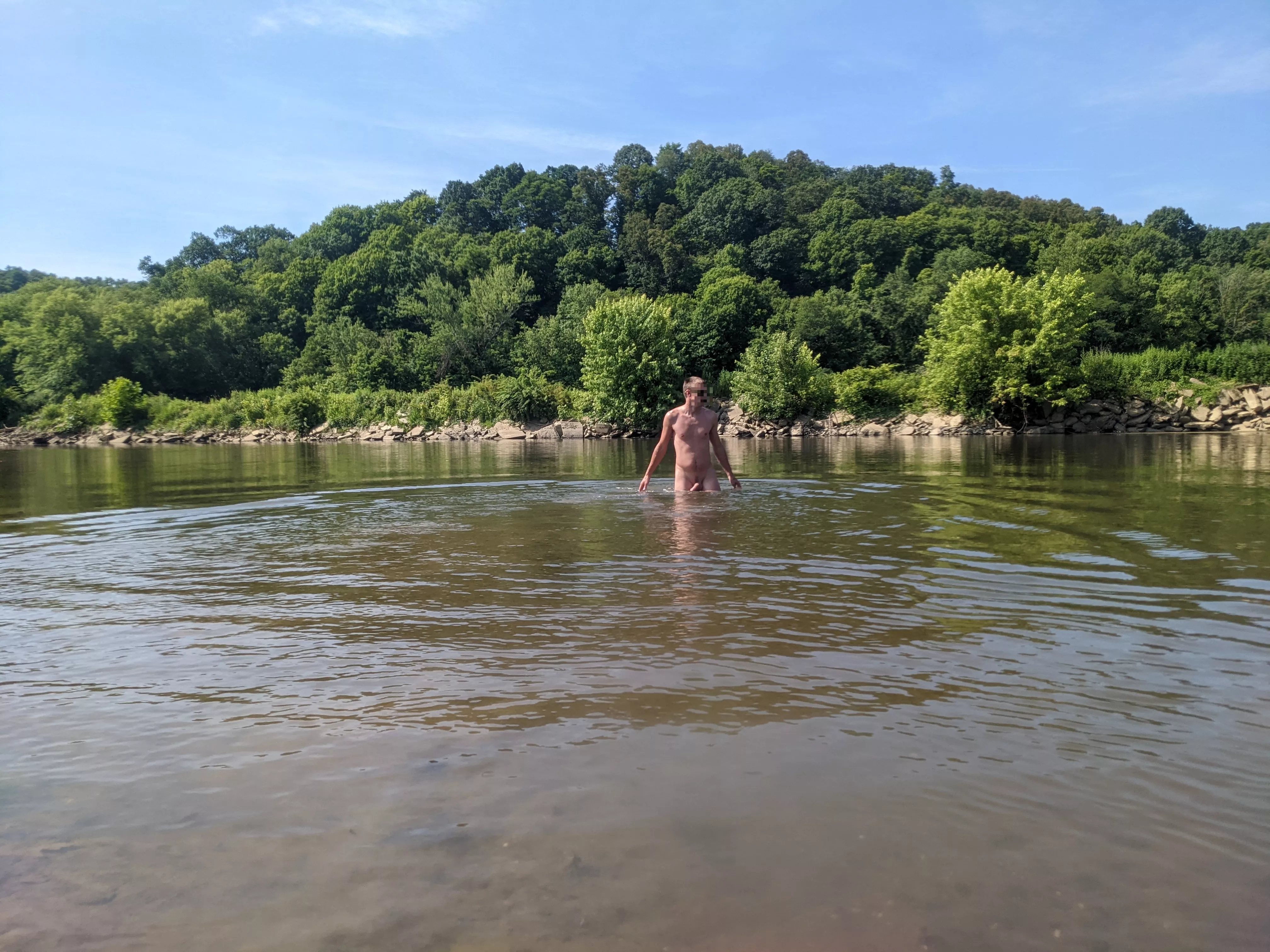 Escaping the heat with a trip to the river