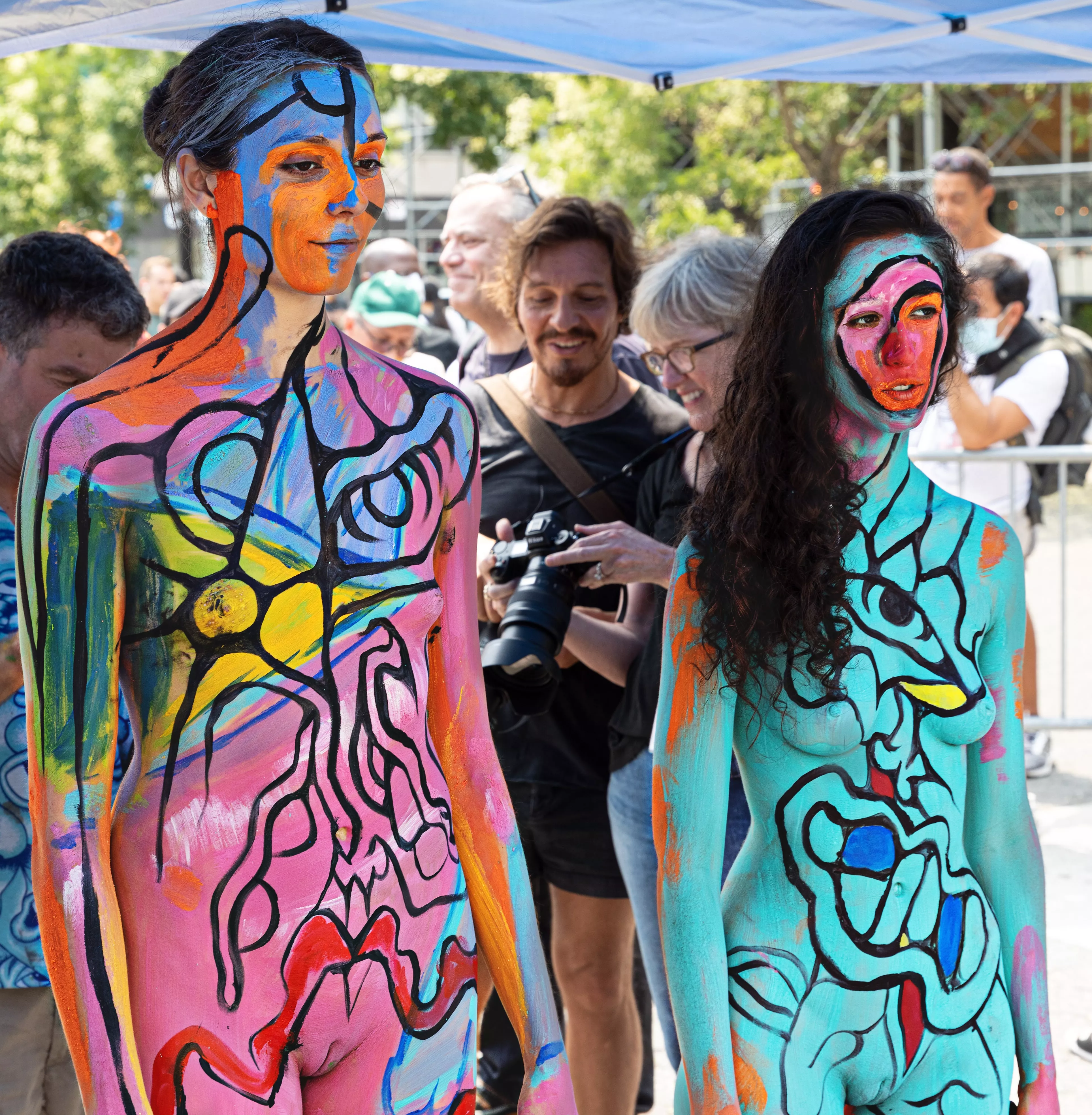 Two Bodypainted Girls