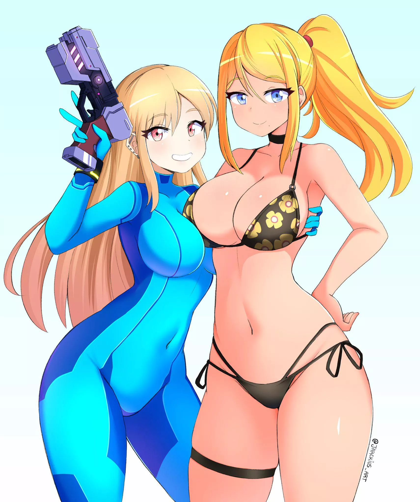 Samus and Marin outfit swap