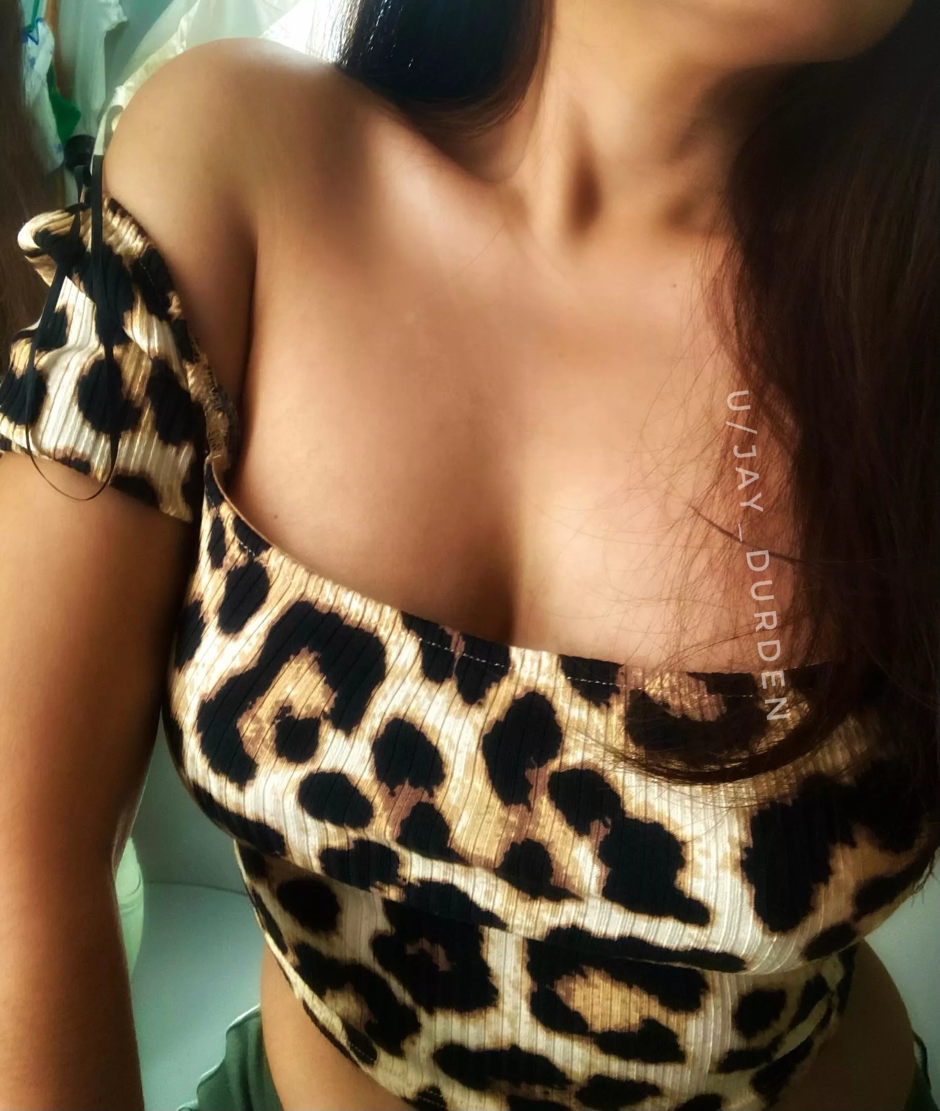 Just got a new leopard topðŸ†ðŸ¤ŽðŸ§¡ðŸ’›