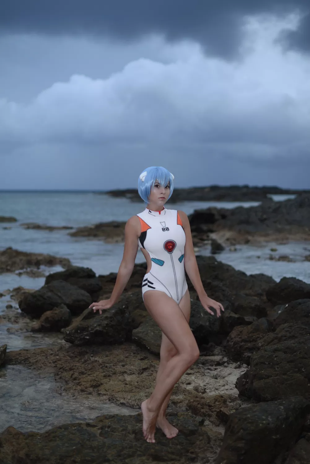 Rei Ayanami from Neon Genesis Evangelion Cosplay by Yunakairi