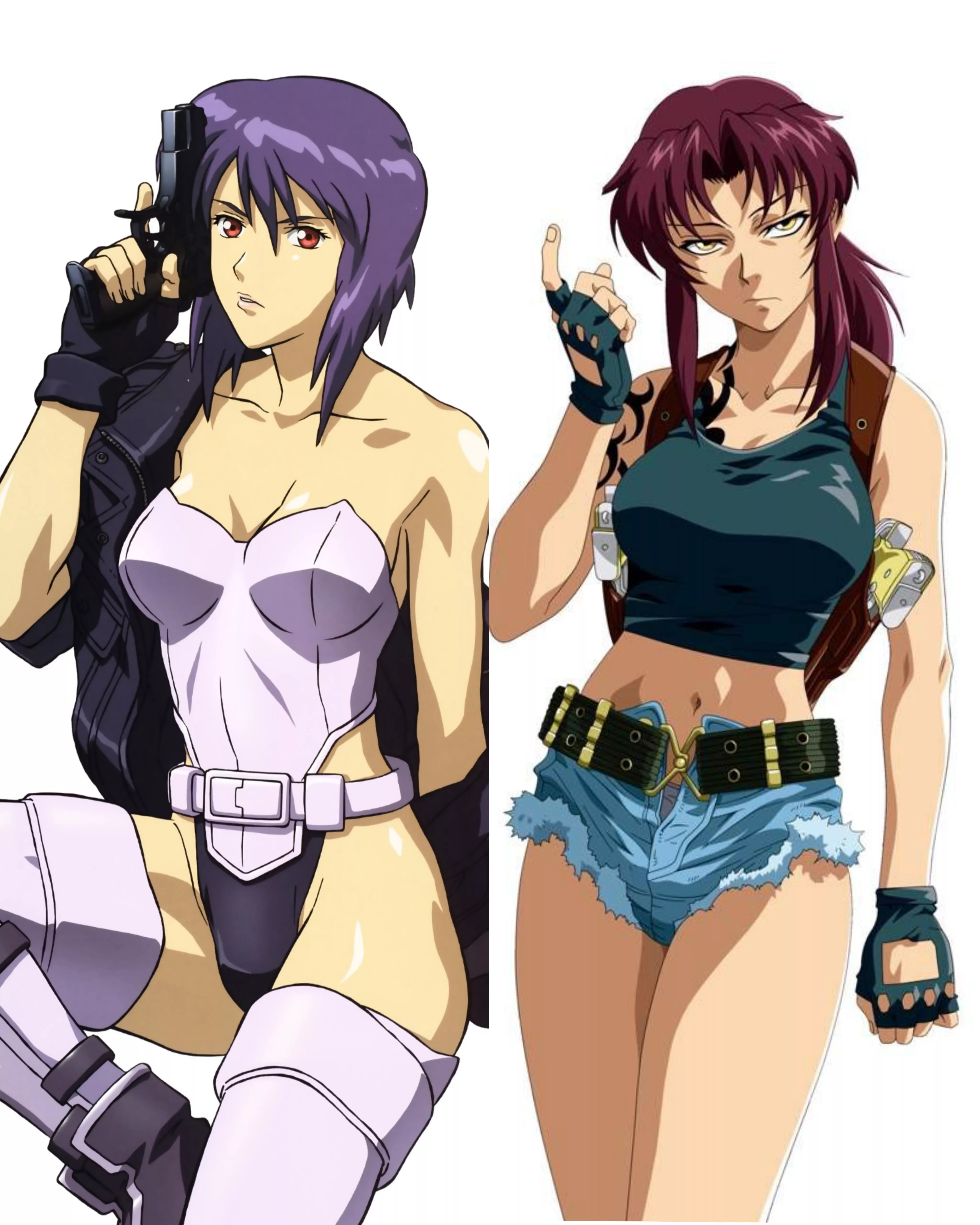 Are Major Kusanagi and Revy fit enough?