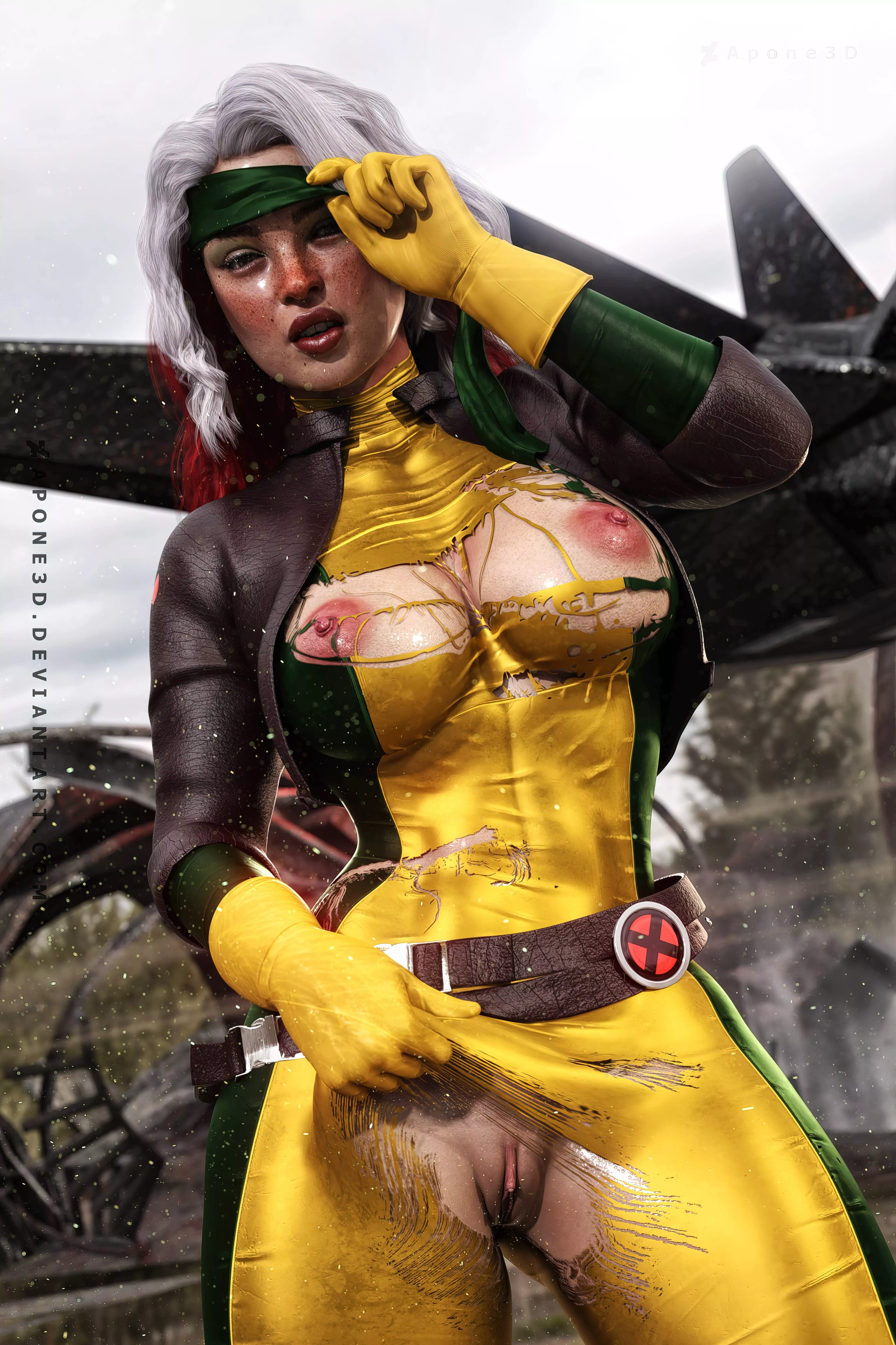 Rogue - (X-MEN) (Marvel Comics) - [Apone3D]