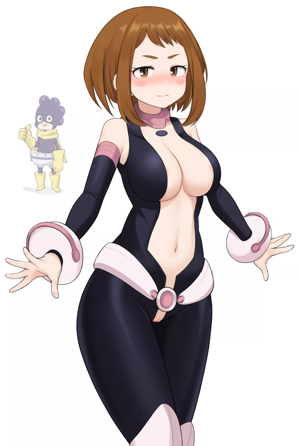 Ochako Exposing Suit Blush (Haeil2 ) [My Hero Academia]