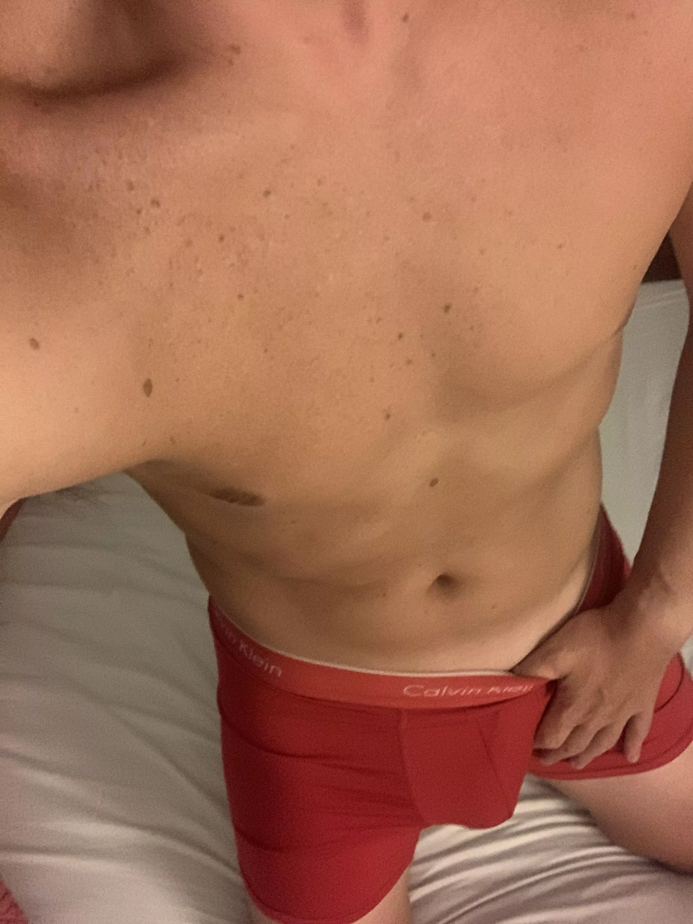 They feel the best against bare skin [M]