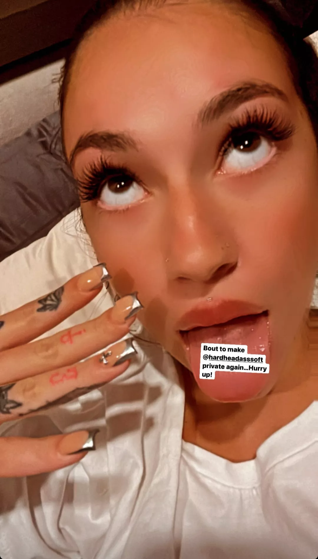 Bhad Bhabie, from her insta story