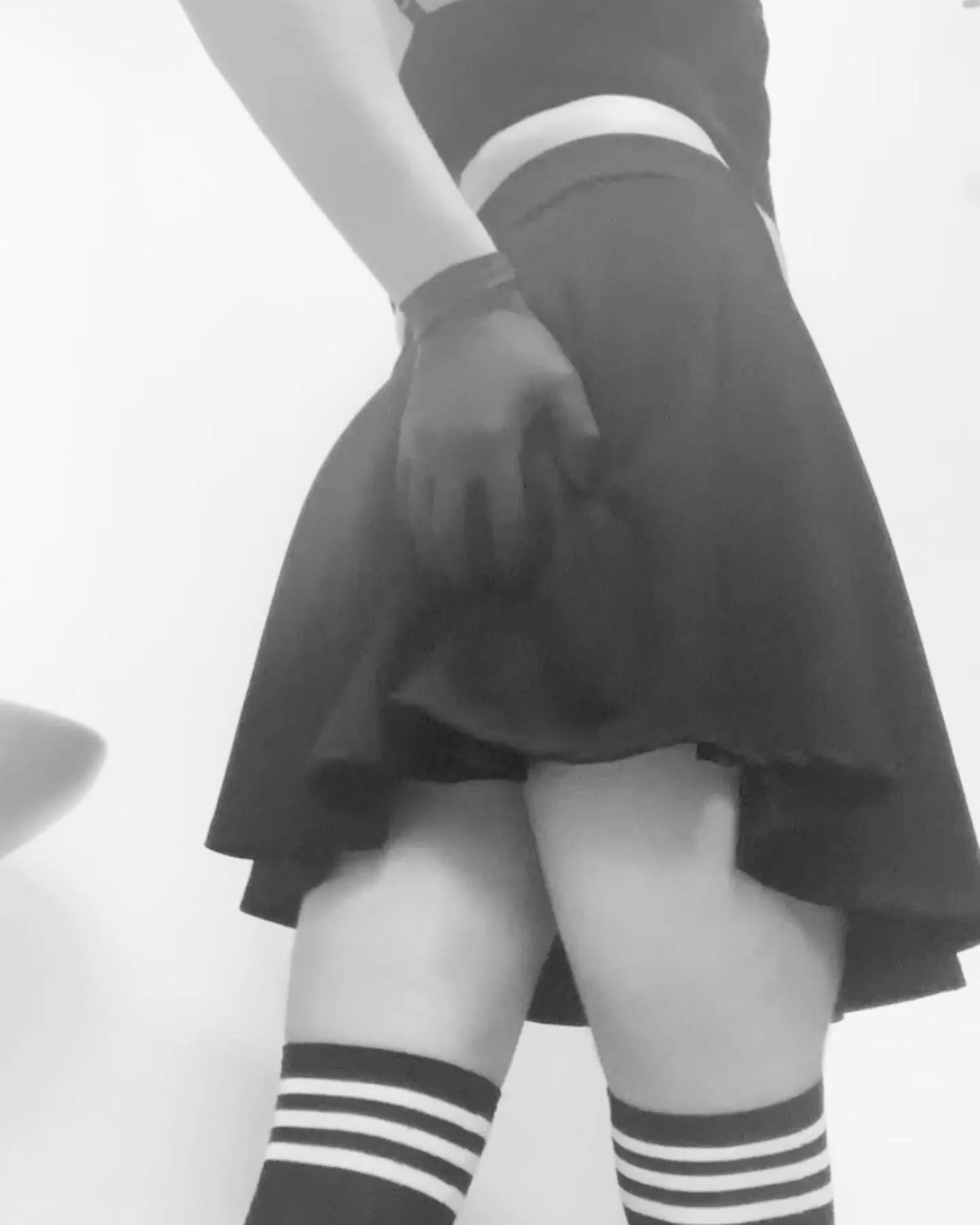 Do you like my socks? ðŸ–¤