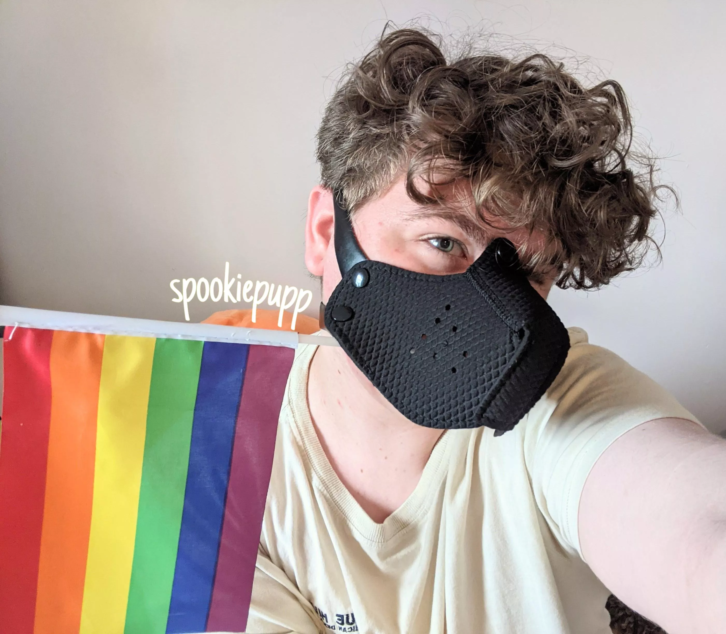 I know pride is over, but I'm still proud 🐶🏳️‍🌈