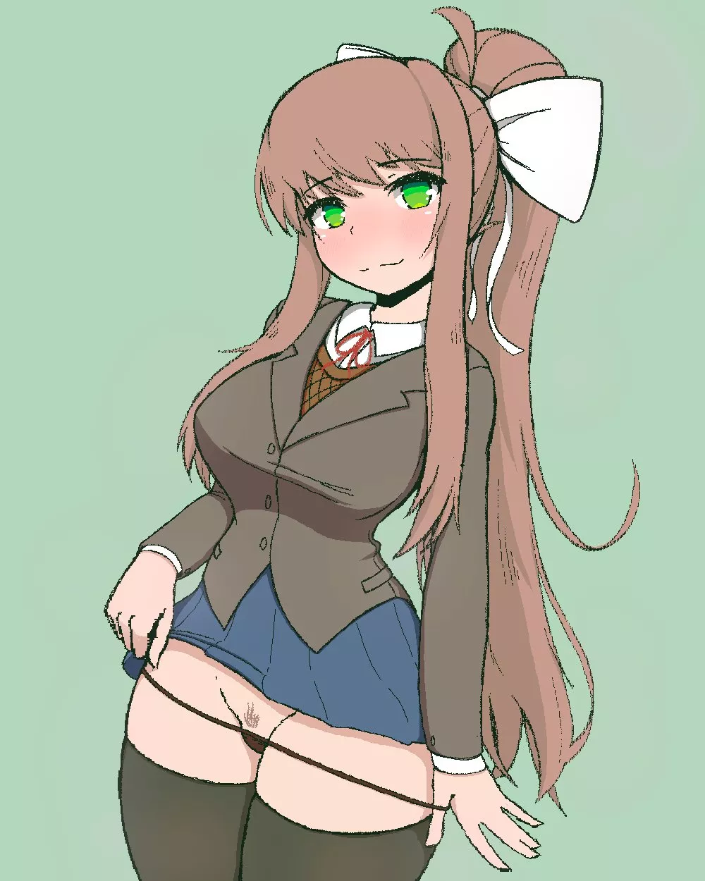 nervous but ready for you (art by SaltDrawYou on twitter)