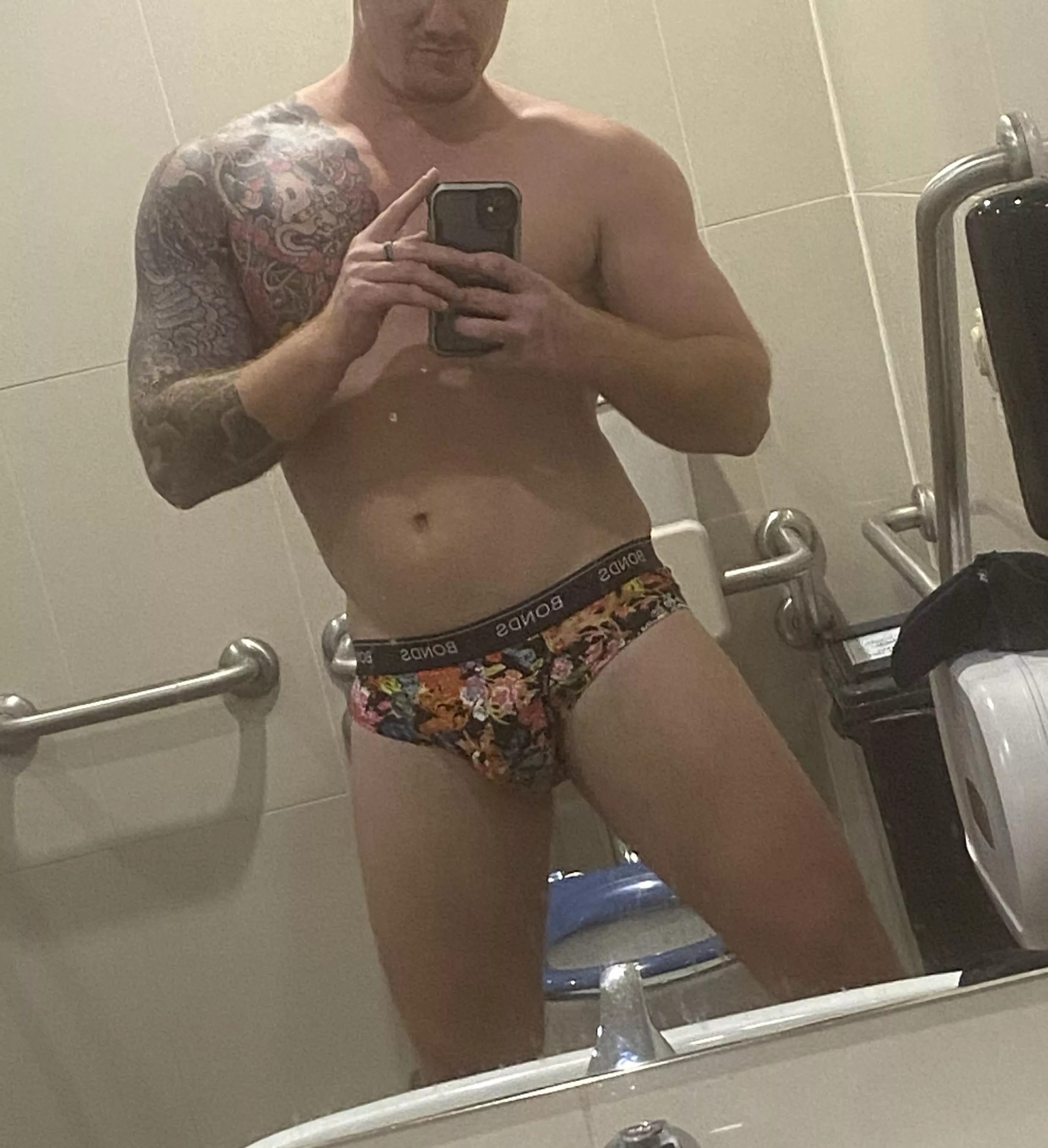 Pu(m)ped up in my new jocks