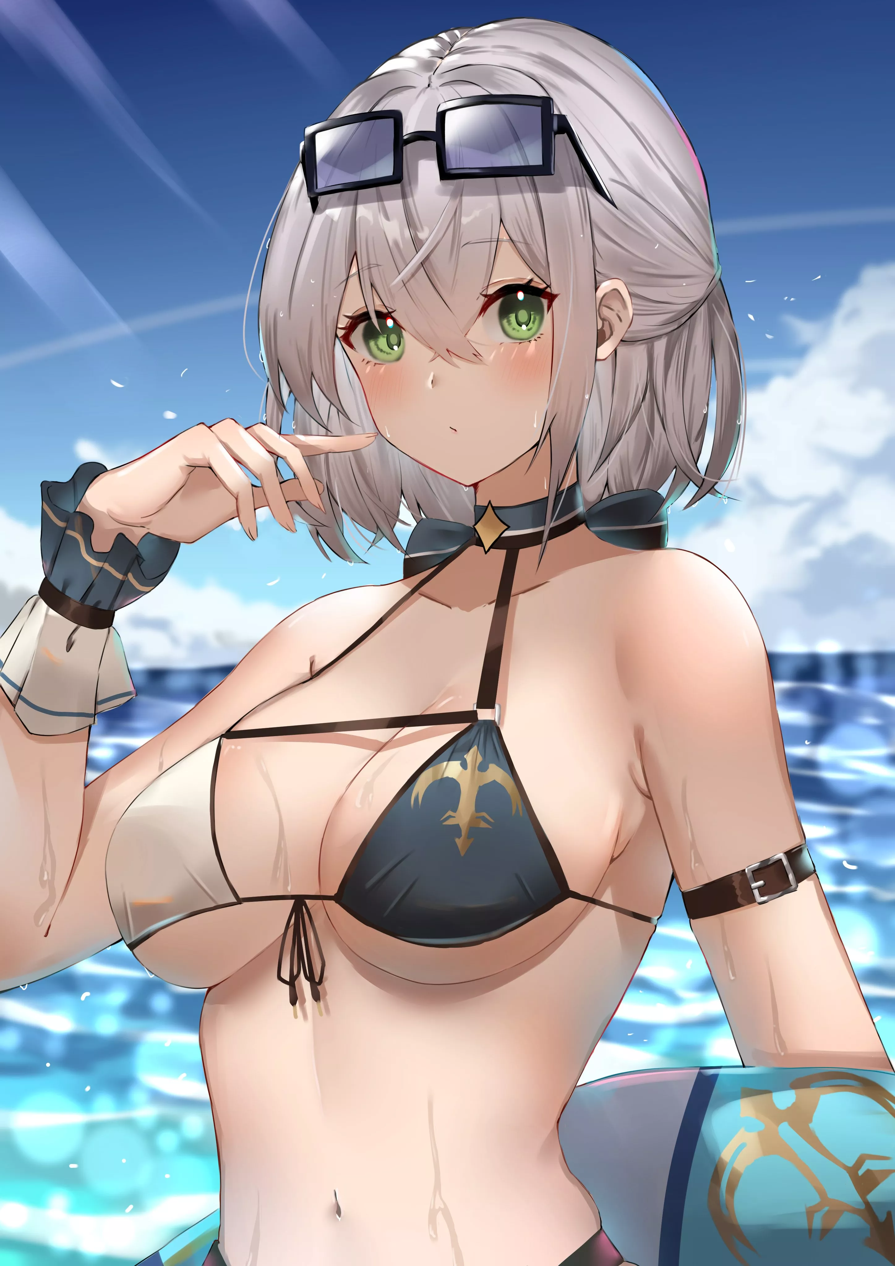 Shirogane Noel Bikini Beach Queen (Chamaru5963) [Hololive]