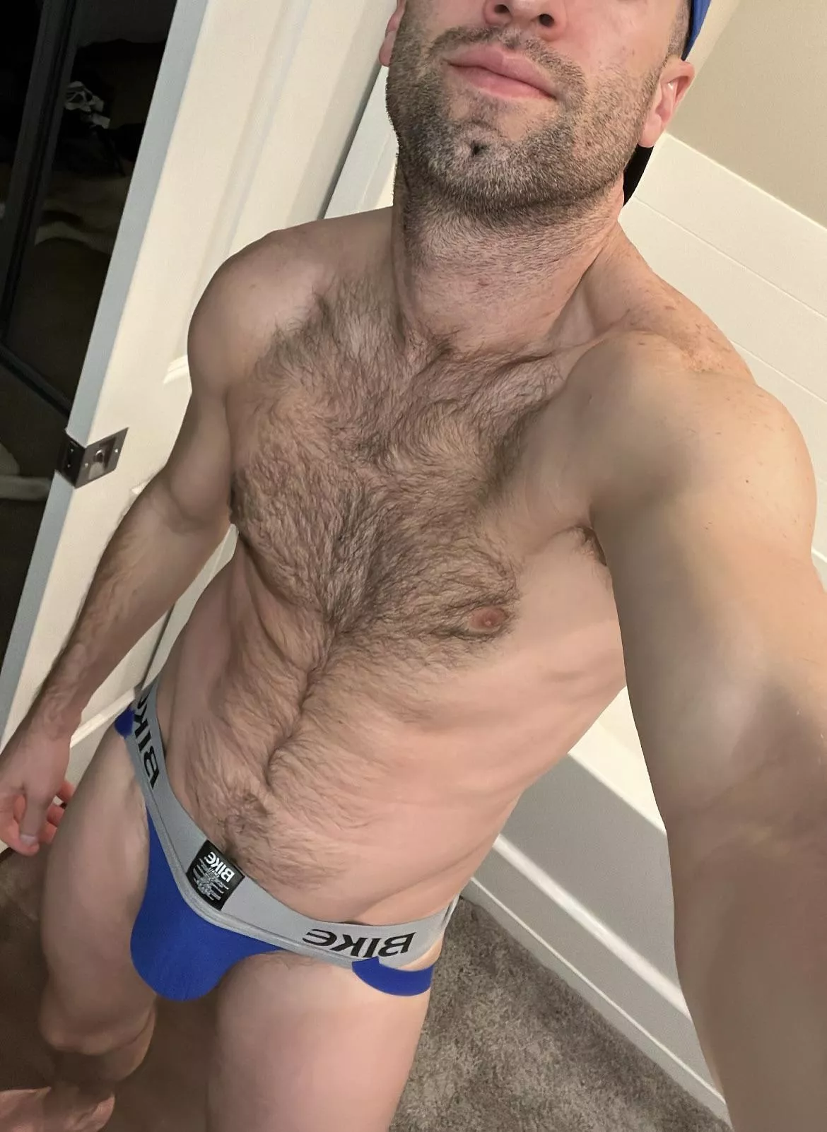 Hairy or smooth? What goes better with this jock?