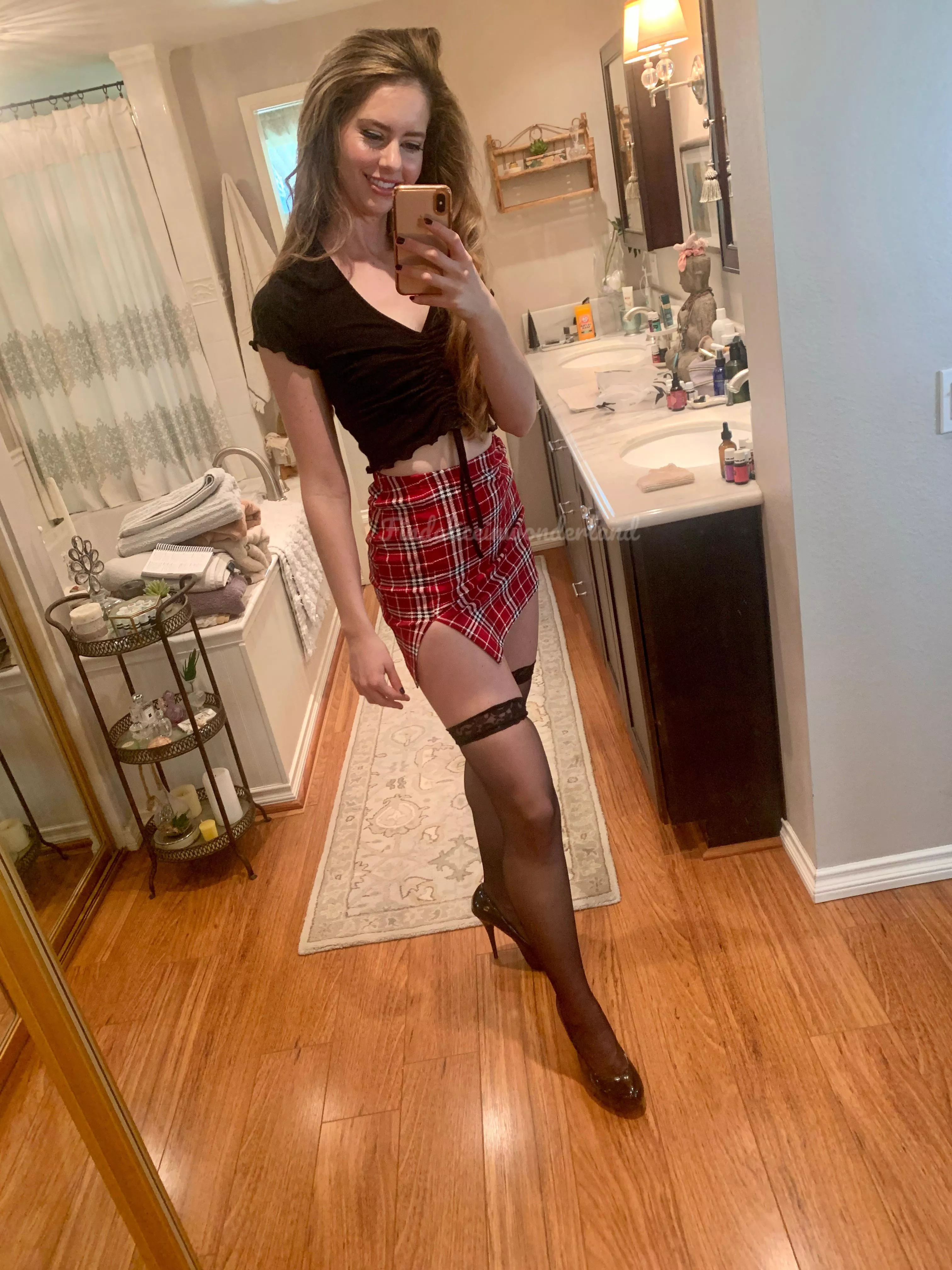 School girl or teacher?