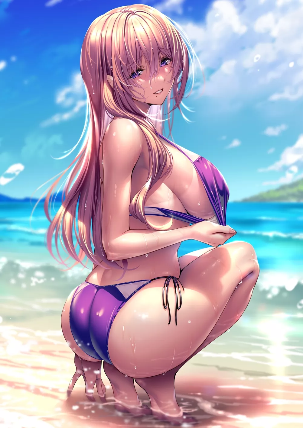 Swimsuit Tan Lines [Hanikami Kanojo]