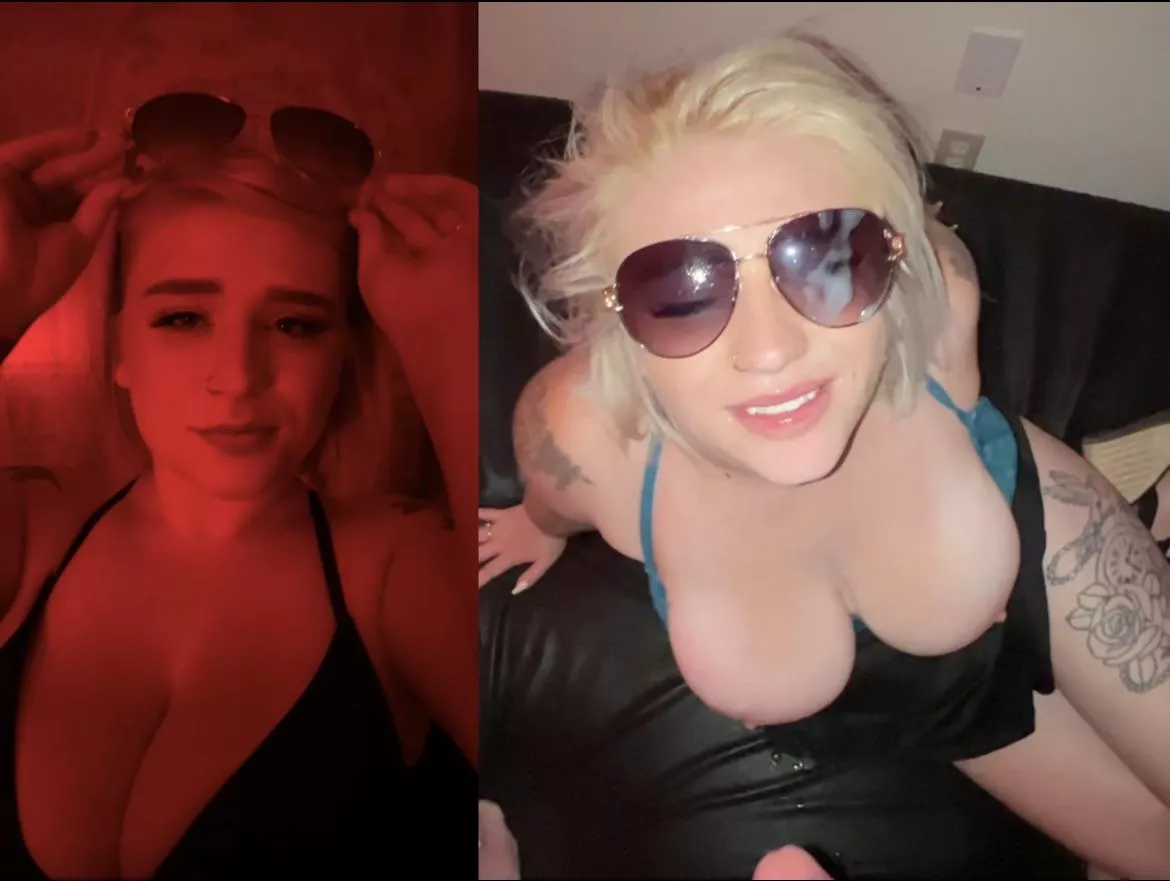 u/chloee_mae before and after in sunglasses