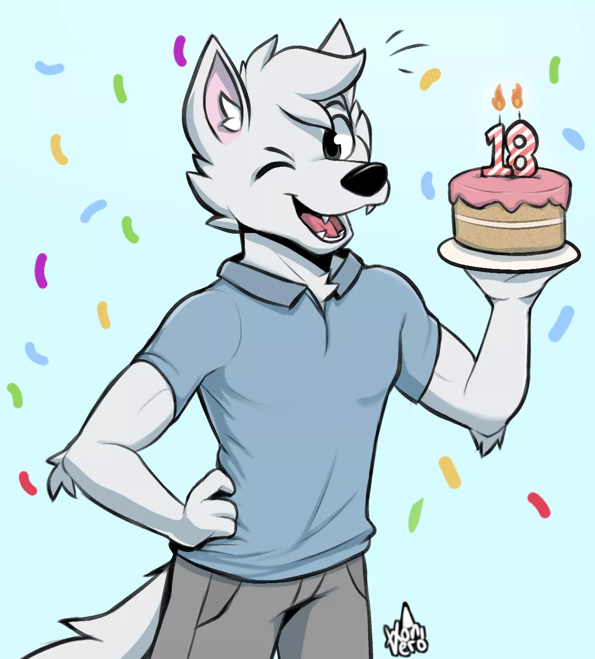 It is me birthday (Art by me)