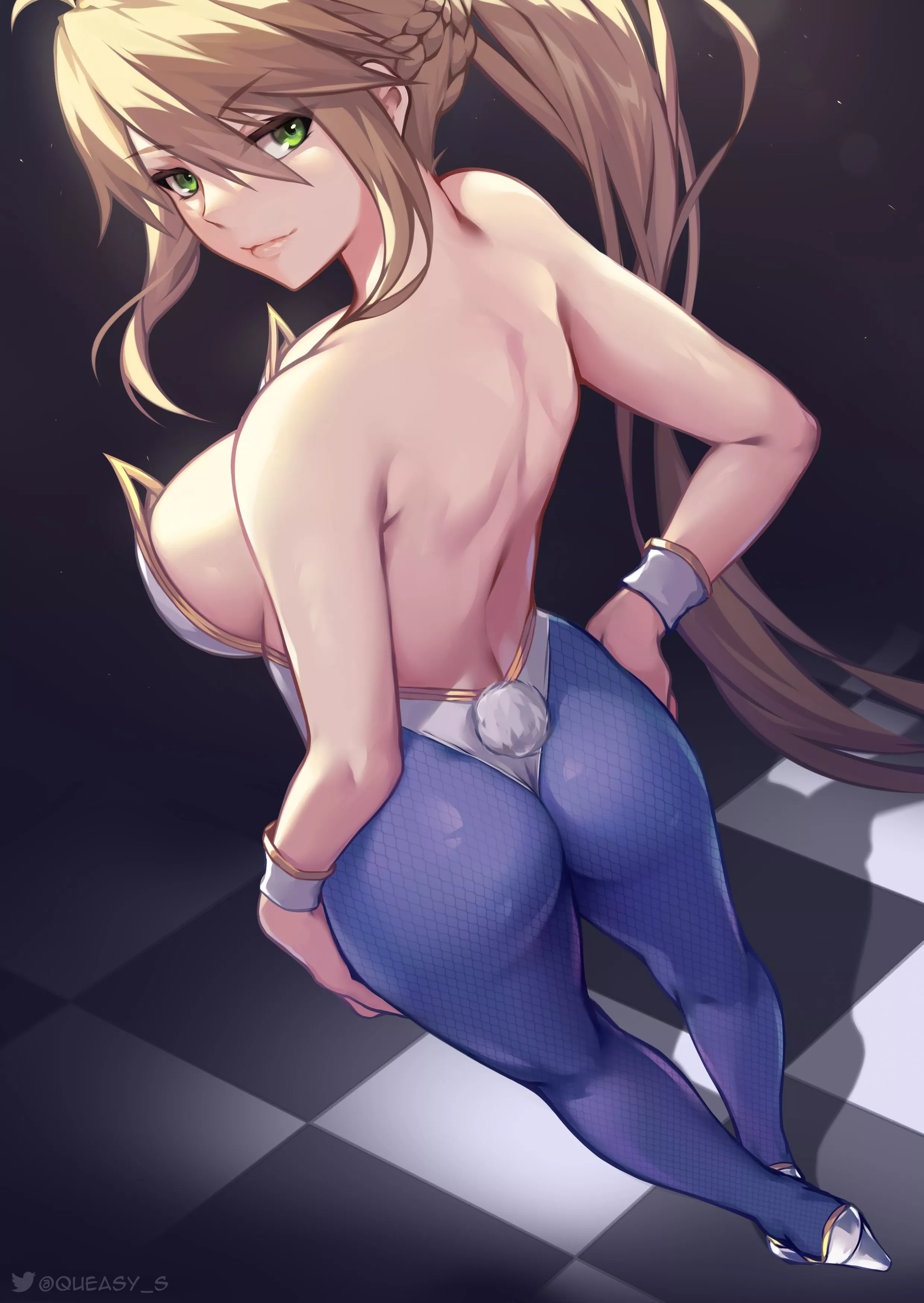 Artoria bunny buns (Queasy_S)