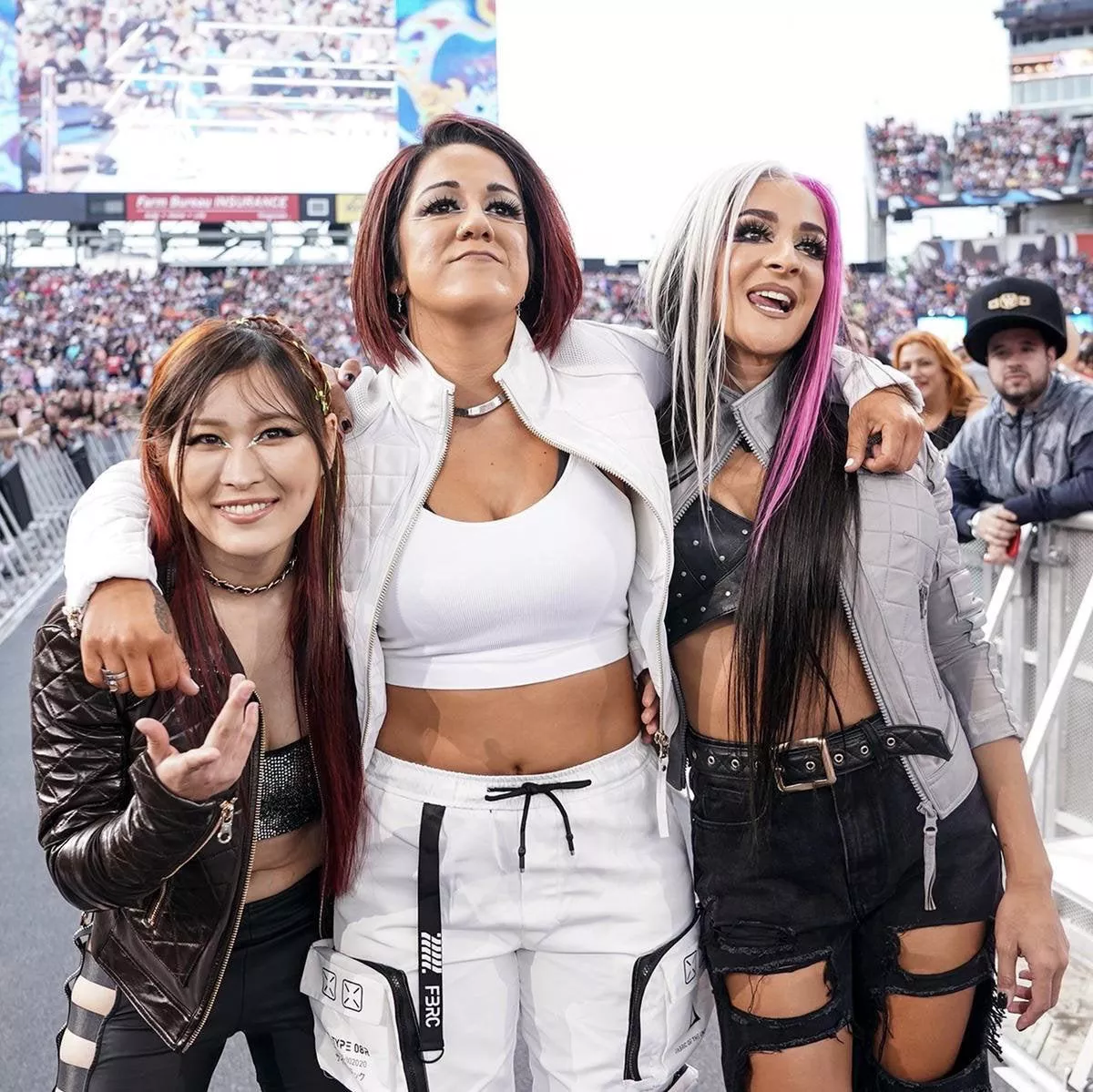 Bayley and her buddies