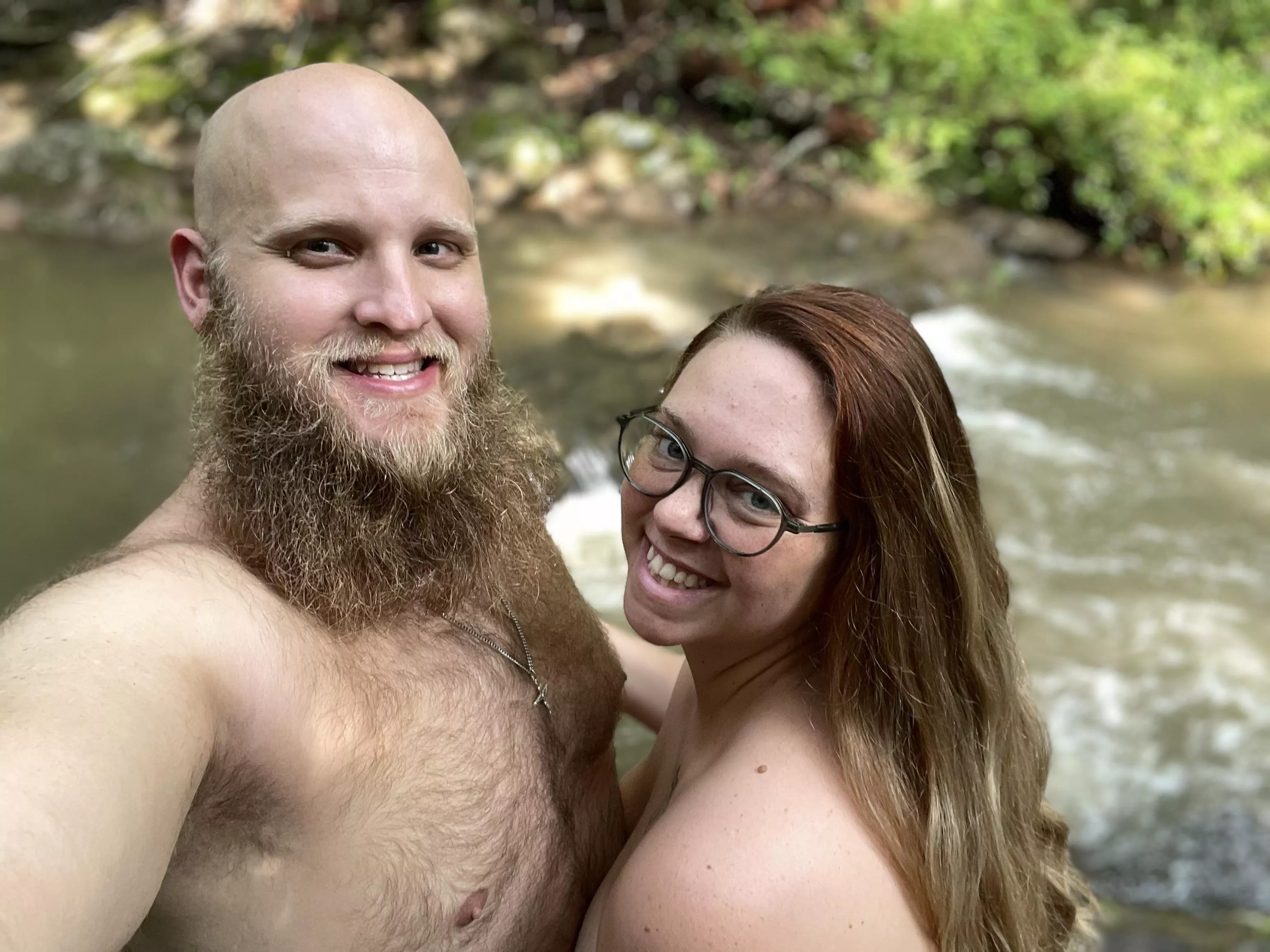 Hi everyone we are looking for other nudist friends to hang out with. We are not swingers nor into the lifestyle. I’m 35 and she’s 30. Location: Georgia