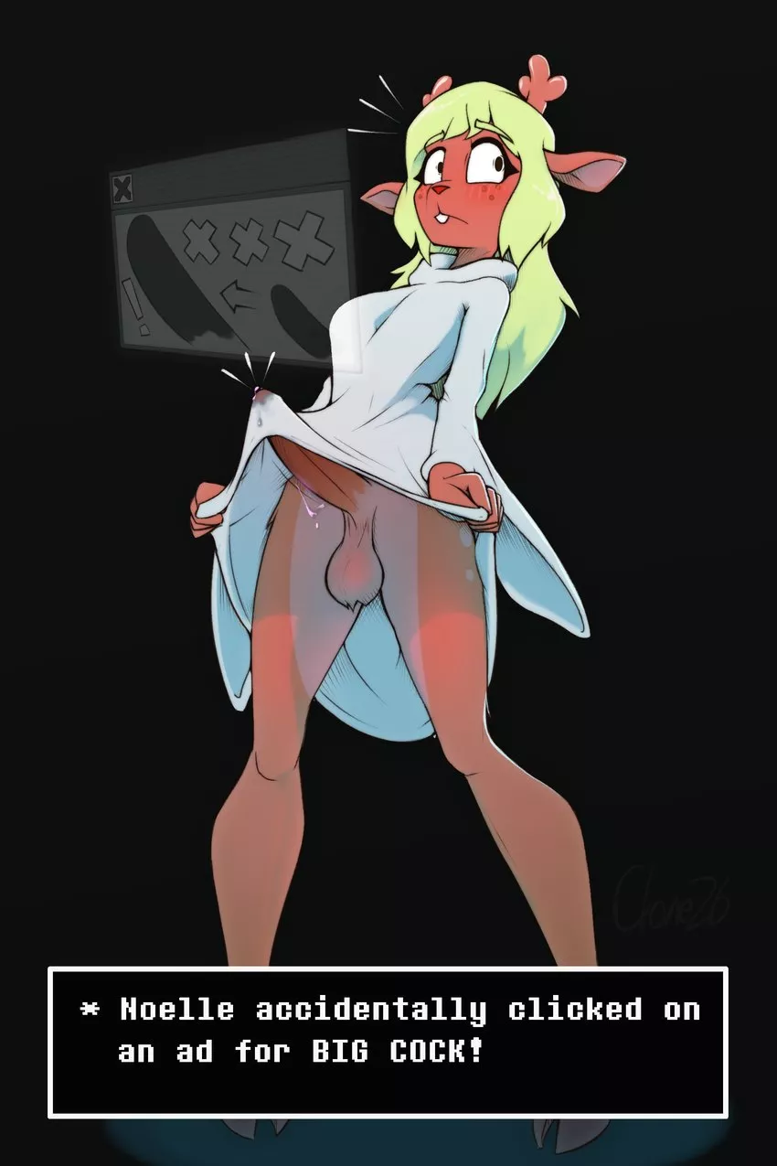 finally an honest advertisement [deltarune, noelle