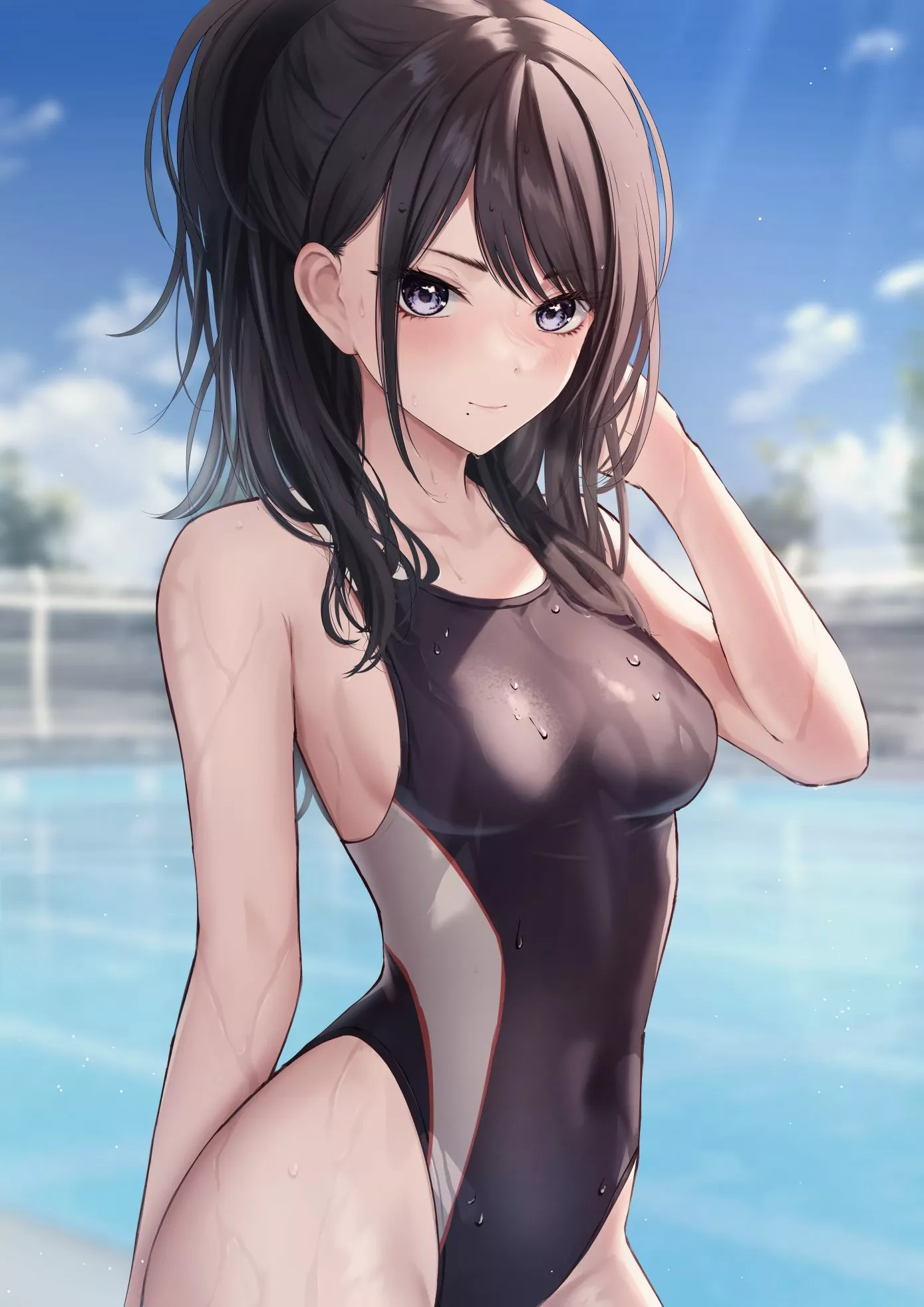 Swimsuit Hiori [Idolmaster]