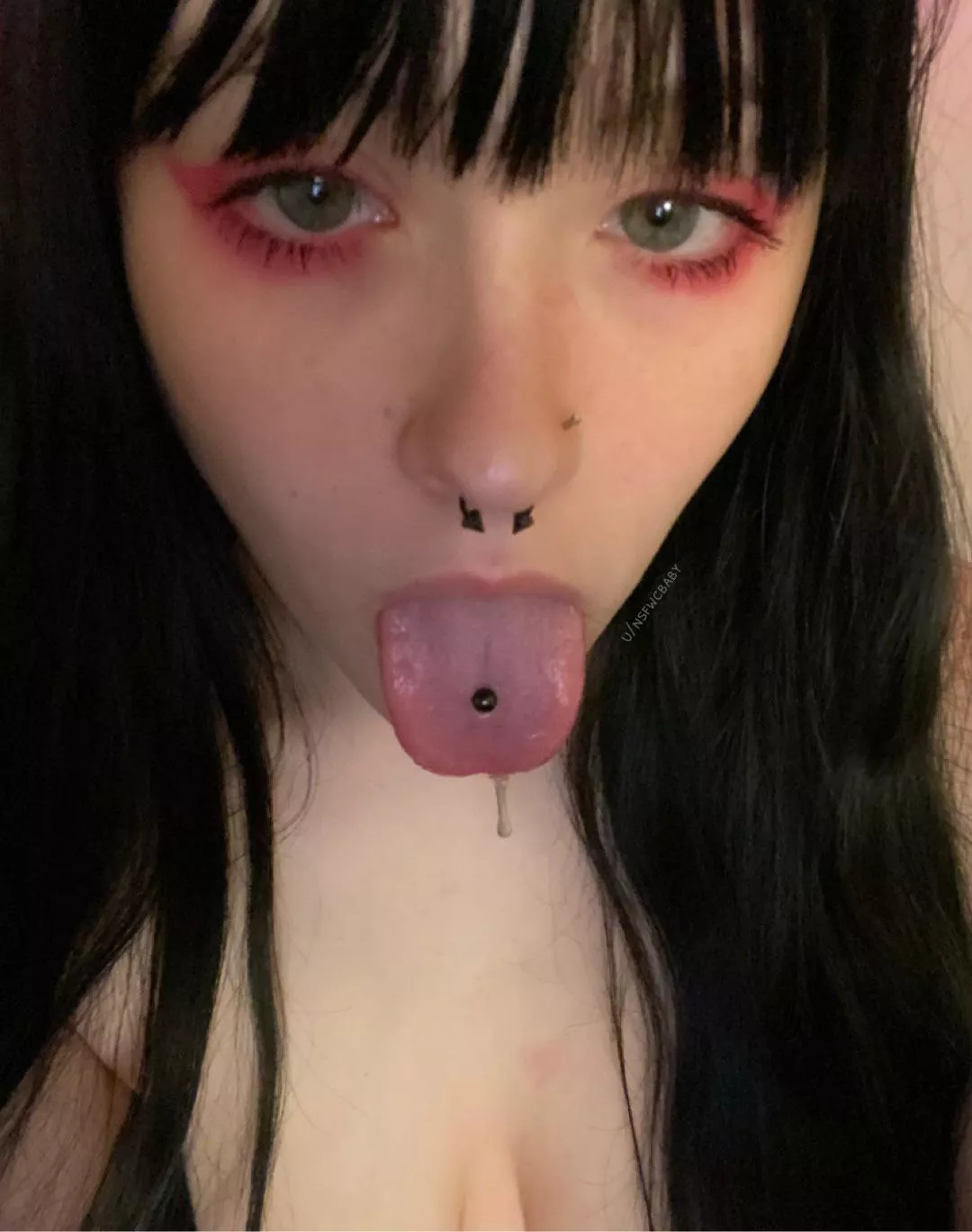 Would you cum on a goth girl?