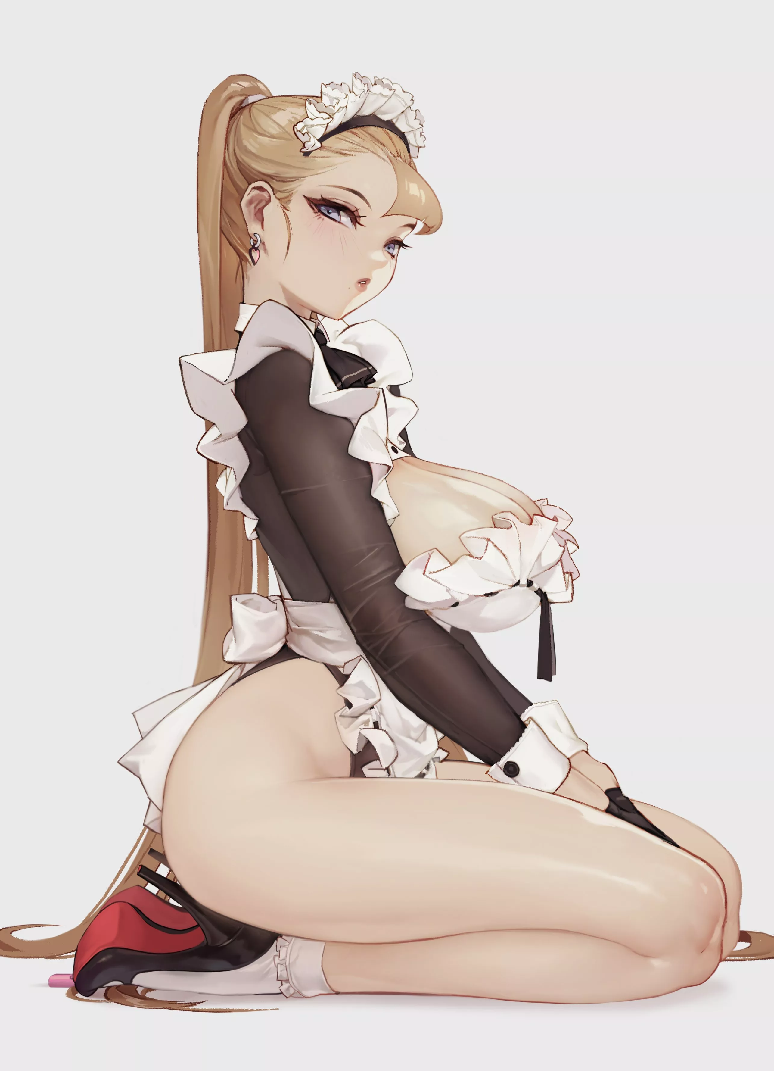 Frilled Leotard Maid (Duto) [Original]