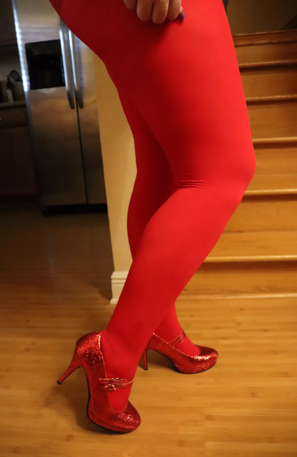 Tights + Ruby Heels = Lust â¤ï¸â€ðŸ”¥