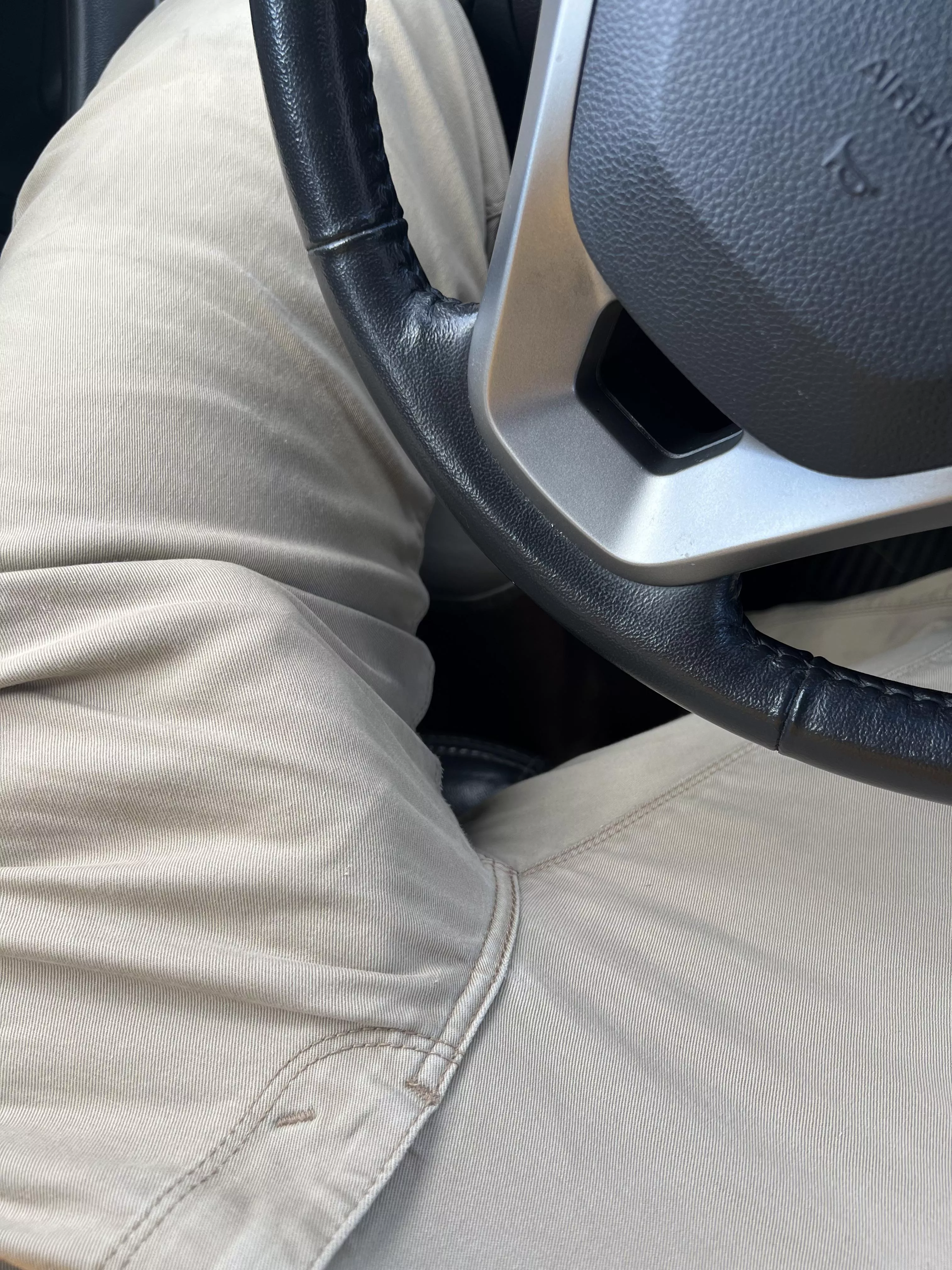 Khaki pants canâ€™t even contain it