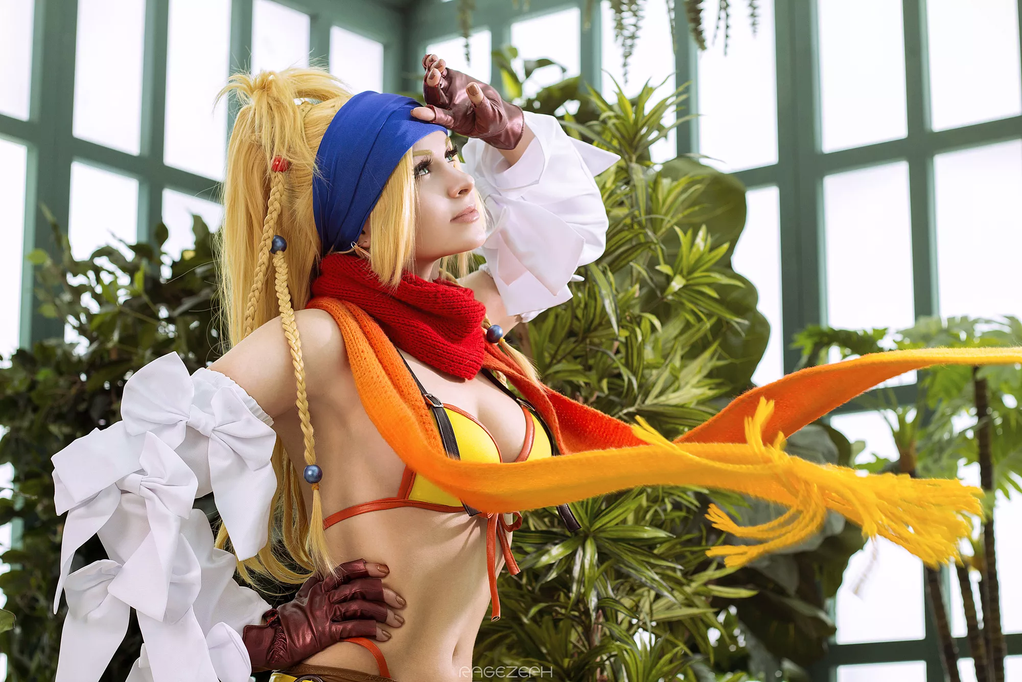 Rikku from Final Fantasy Cosplay by Yunakairi