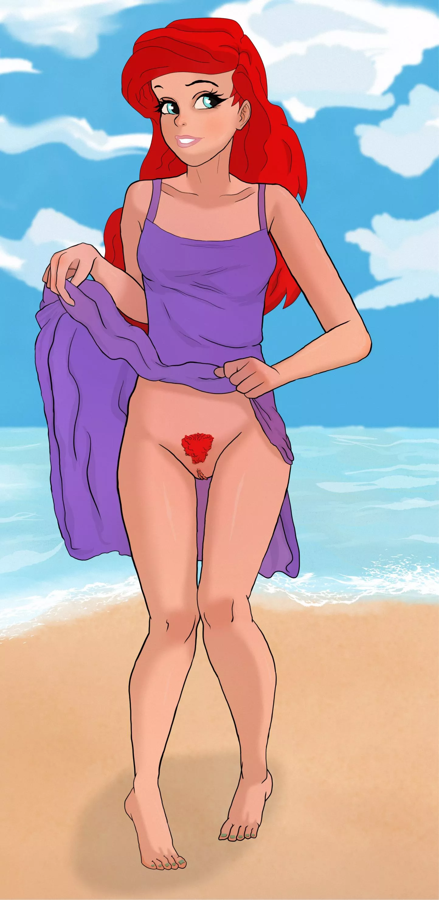 The reason Ariel loves sundress season? Easy Access (SincereSloth)