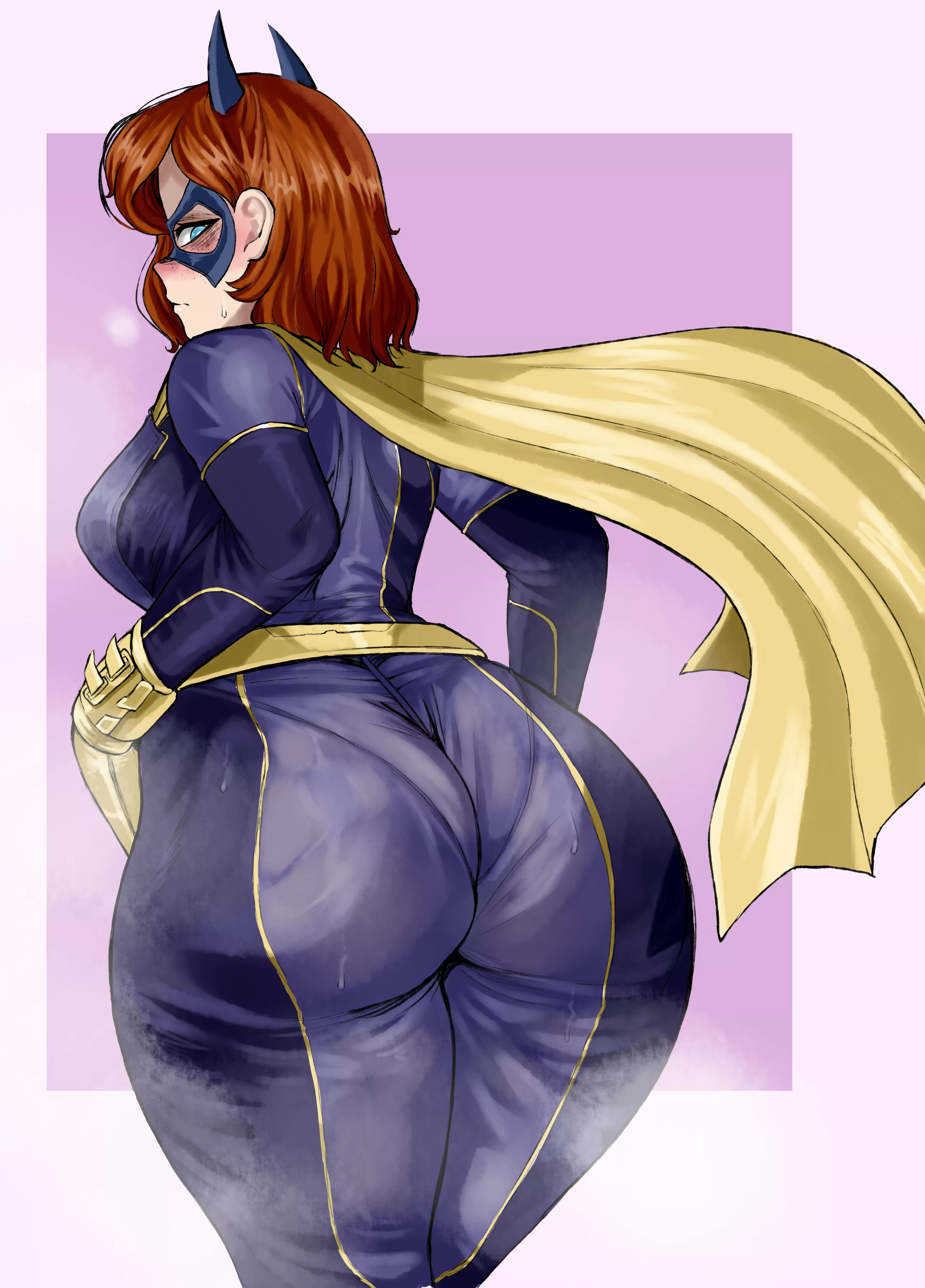 Batgirl Getting Steamy In Her Suit (BOO) [DC]