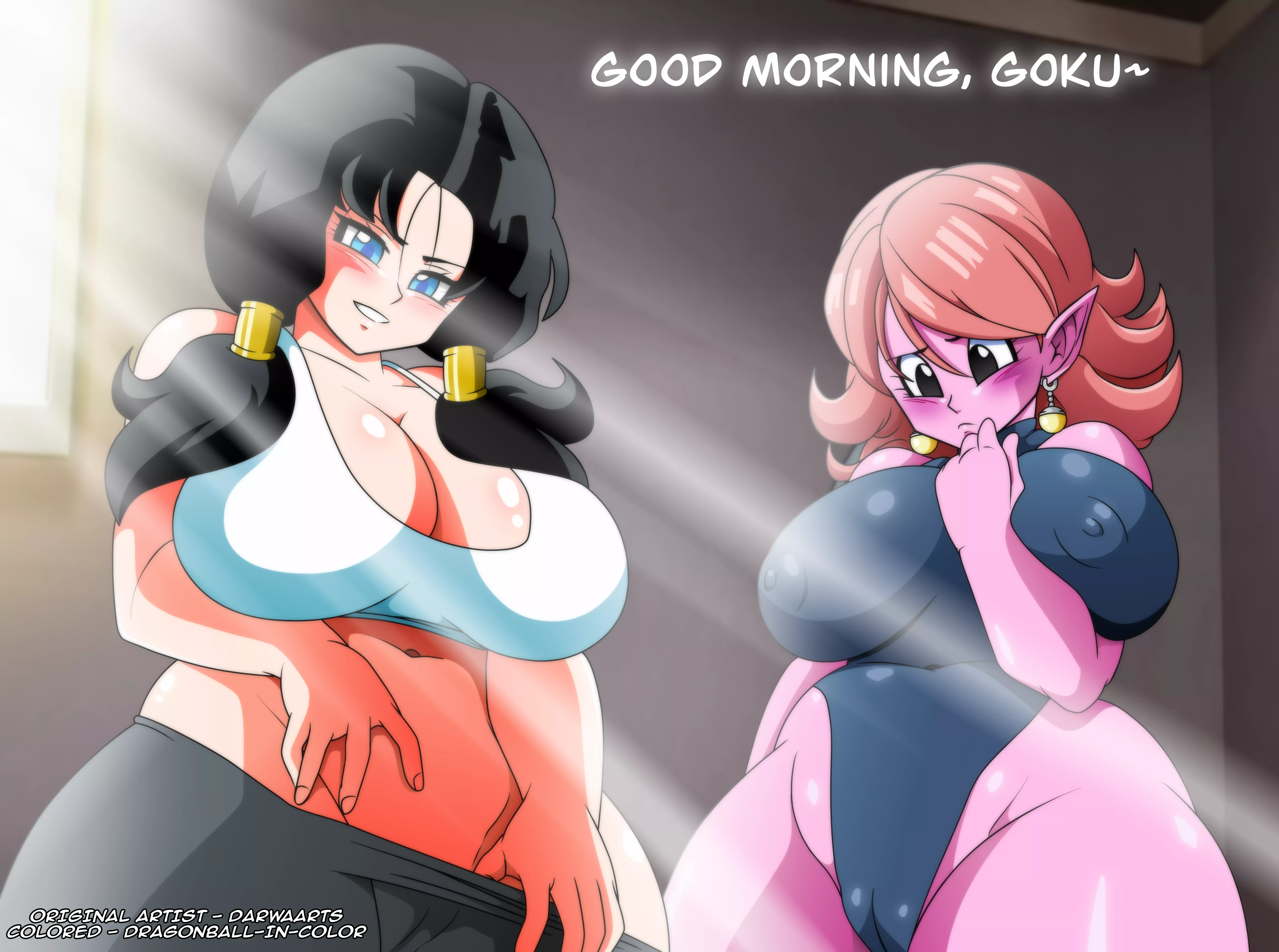 Thicc Videl & Chronoa (Colored) - [DarwaArts]